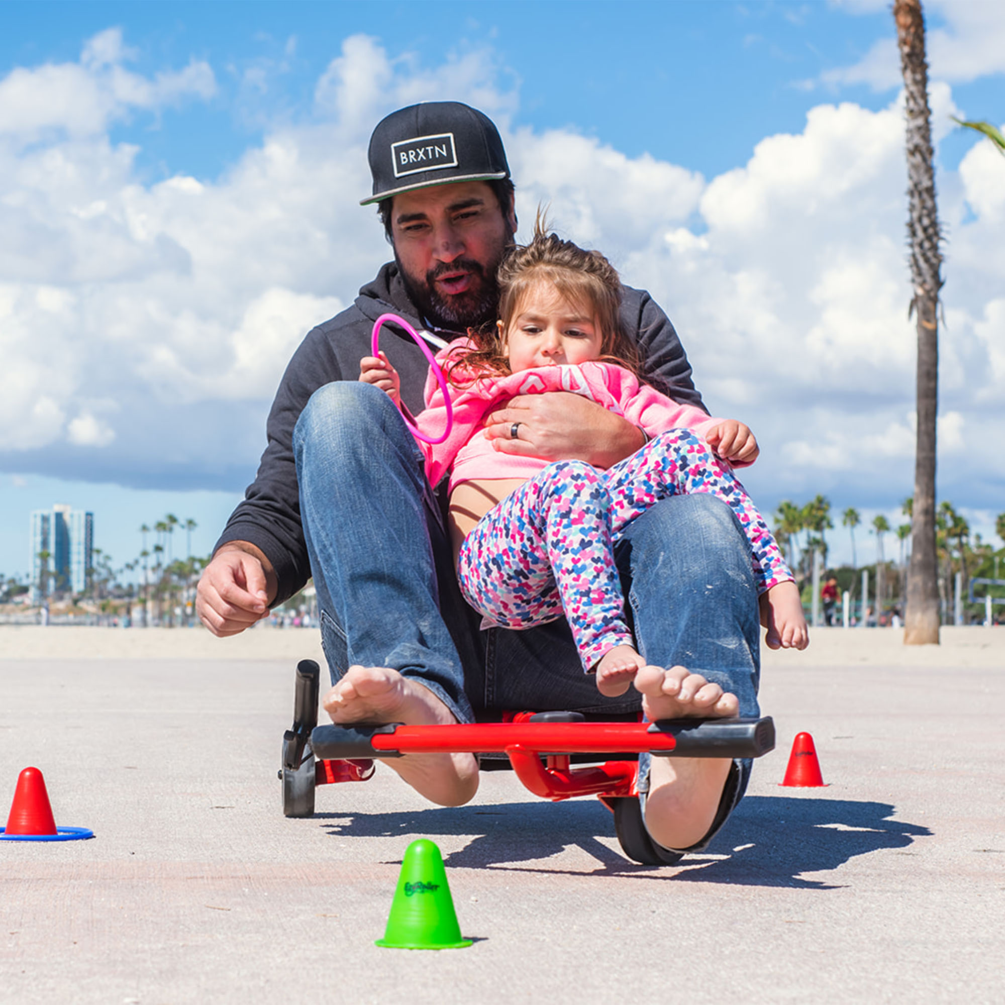 EzyRoller Pro X Fun Fahrzeug Dreirad für Jugendliche und Erwachsene Trike ab 10 Jahre