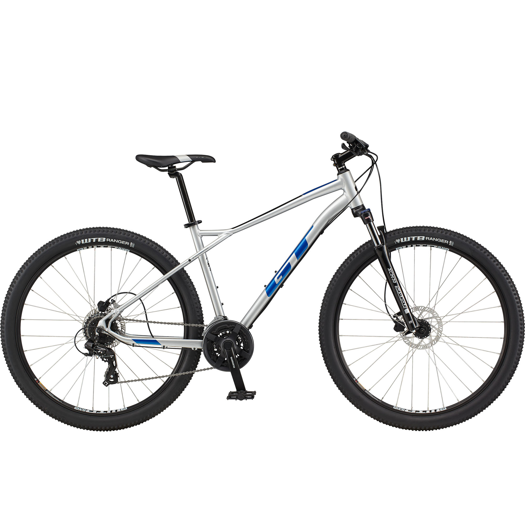 GT Aggressor Expert Mountainbike Fahrrad 27,5 Zoll MTB Hardtail Shimano 24 Gang für Damen und Herren 160 - 180 cm