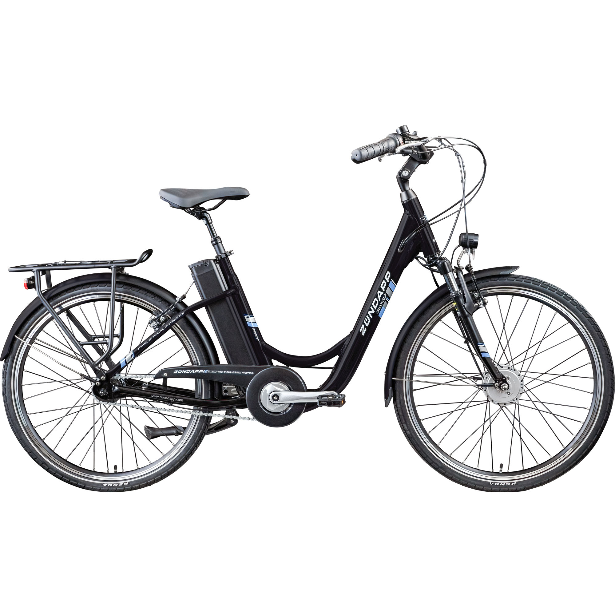 Zündapp Green 3.7 E Bike Damen 26 Zoll Pedelec 7 Gang Elektrofahrrad ab 140 cm Damenfahrrad retro Hollandrad mit Nabenschaltung