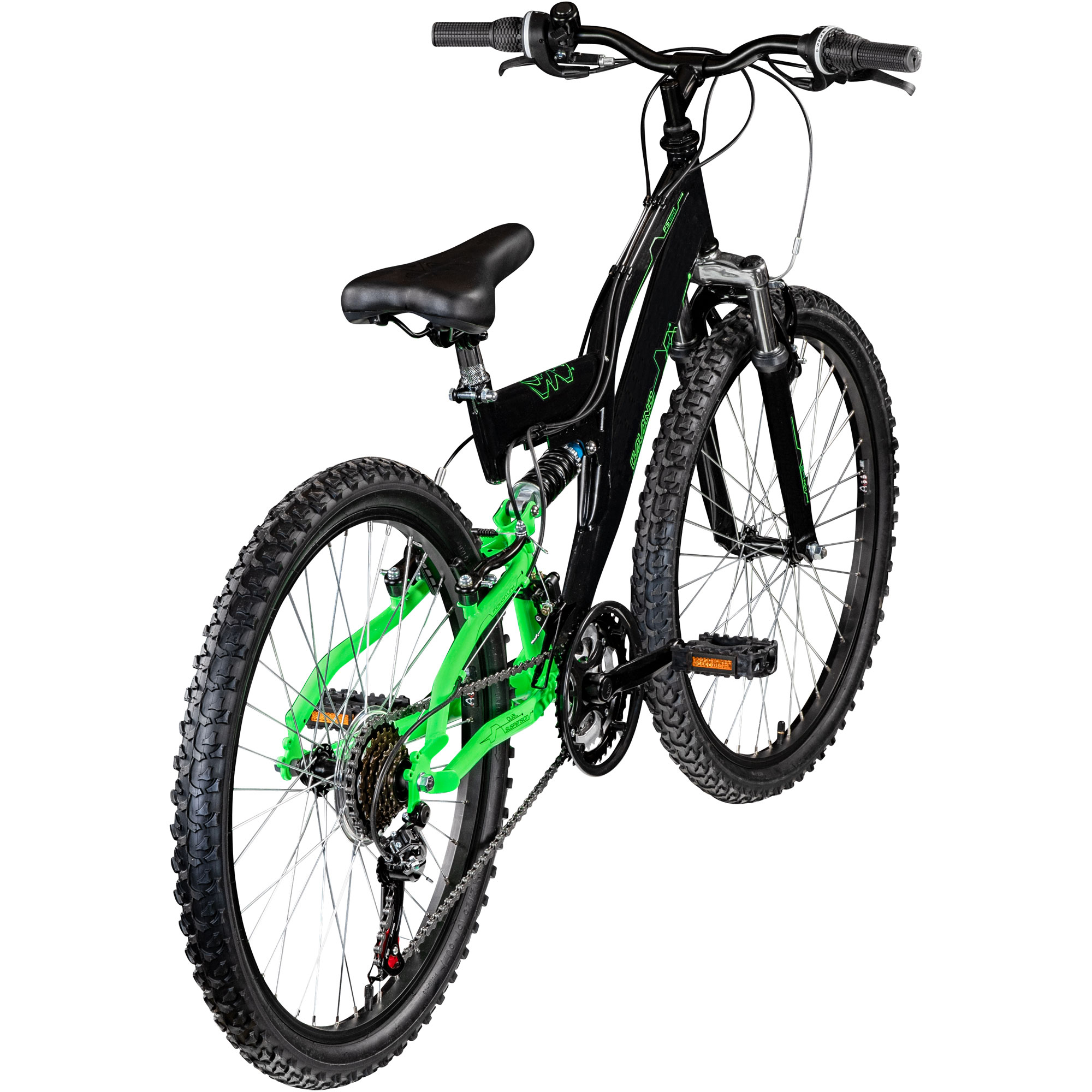 Galano FS180 Jugendfahrrad 24 Zoll Mountainbike 130 - 145 cm 21 Gänge Mädchen Jungen Fahrrad ab 8 Jahre MTB Fully Jugendrad V-Brakes
