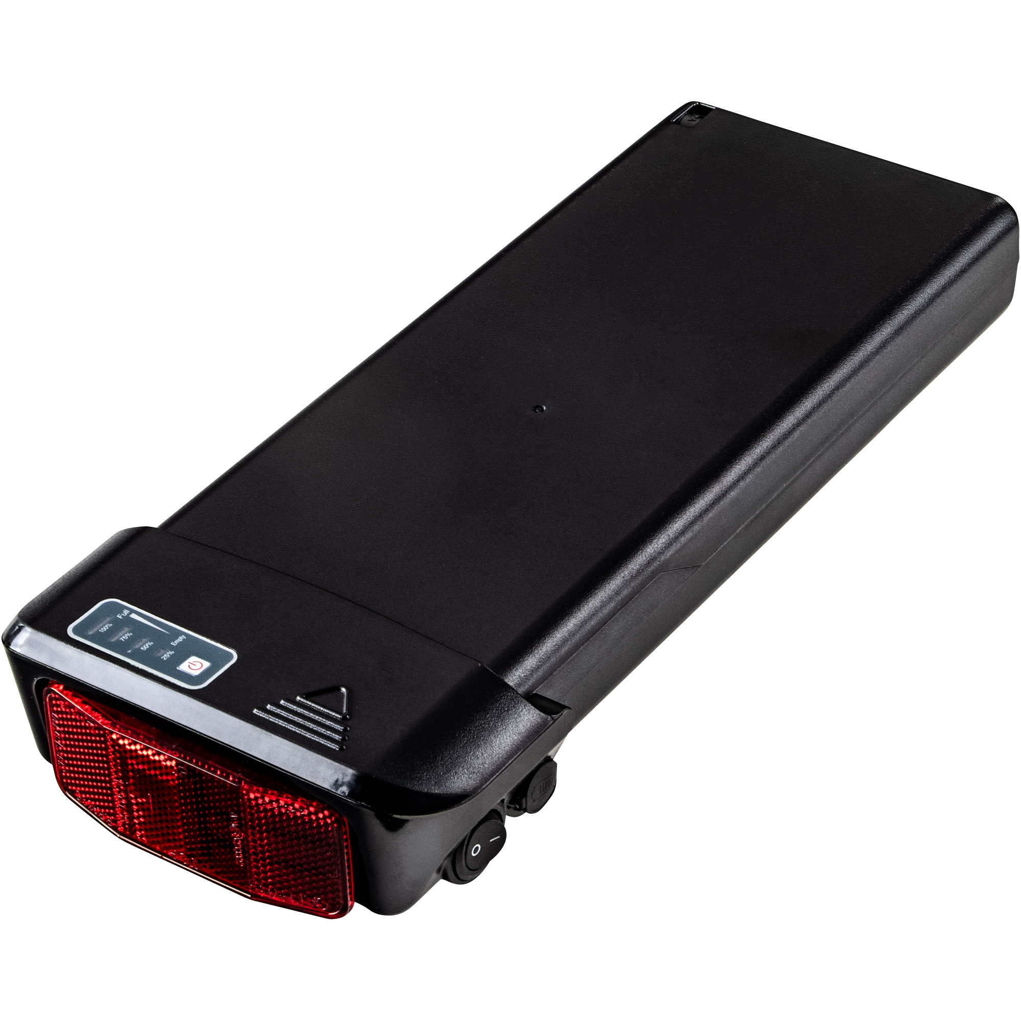 Zündapp Green 7.7 Z802 Akku mit Reflektor 36V 10Ah 360Wh Batterie Pedelec Lithium Ionen E-Bike Fahrradakku Li-Ion Ersatzakku Gepäckträgerakku