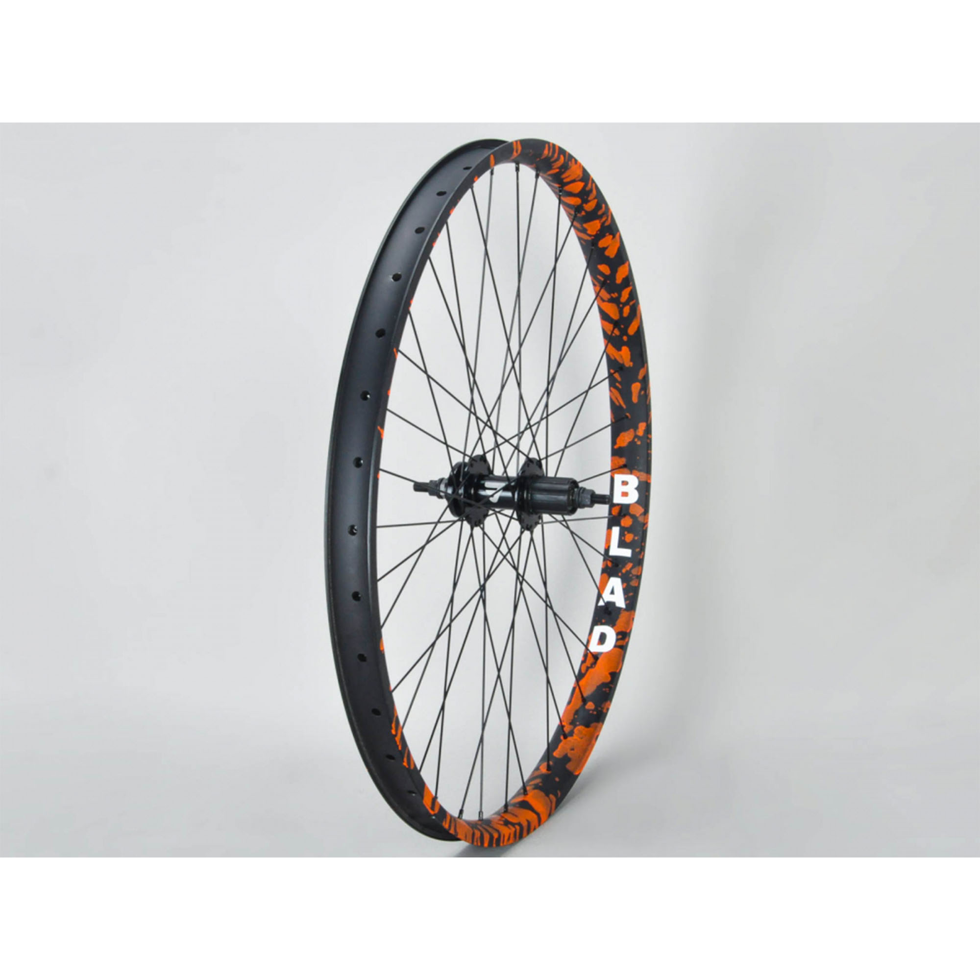 mafiabikes Felge 27,5 Zoll 650B Laufrad Vorderrad Hinterrad Felgen Hohlkammerfelgen mit Ritzel Wheelie Bike Set