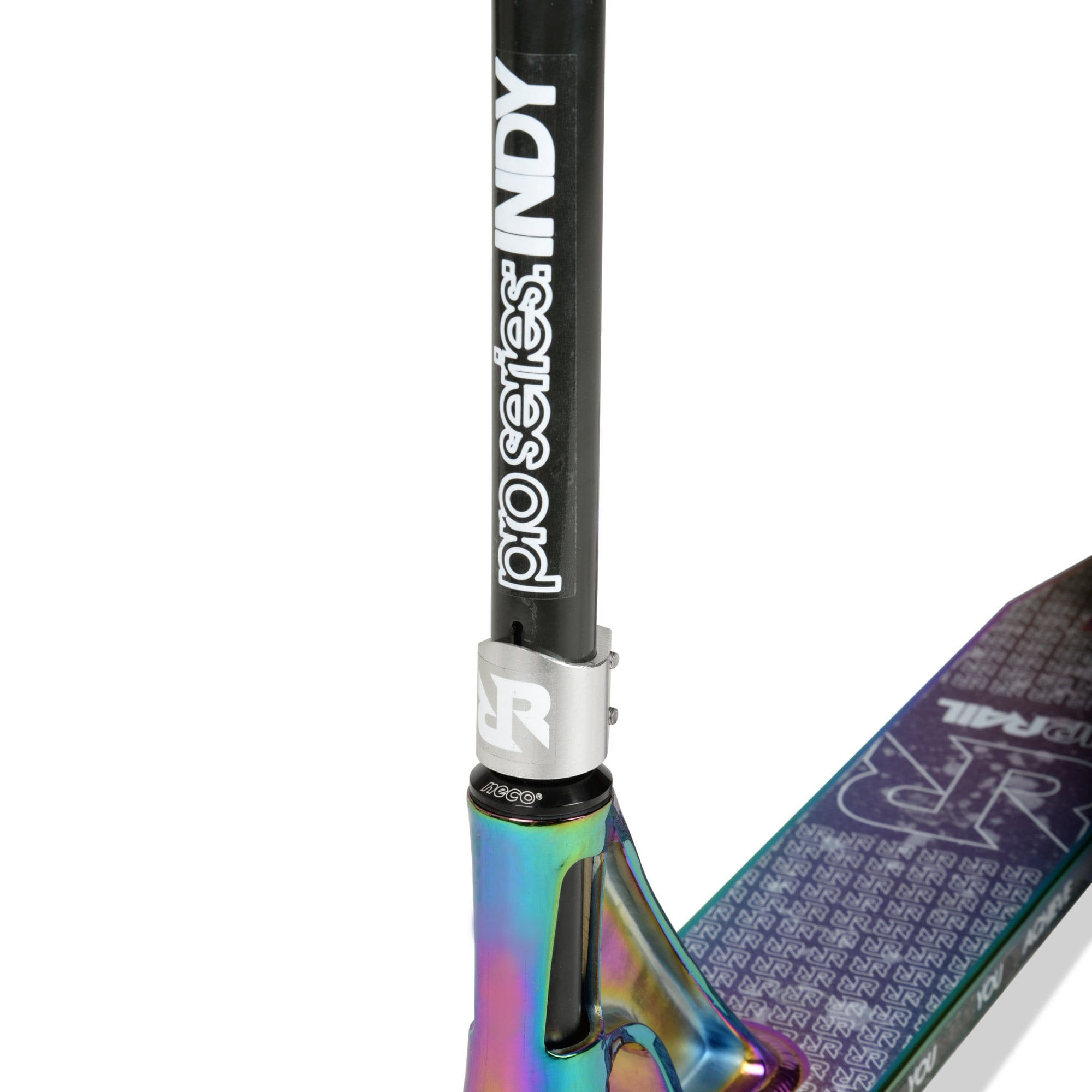 RipRail Pro Series 2 Roller Stunt Scooter Tretroller Kinderroller Cityroller mit Stunt Pegs Stuntroller Aluminium eloxiert