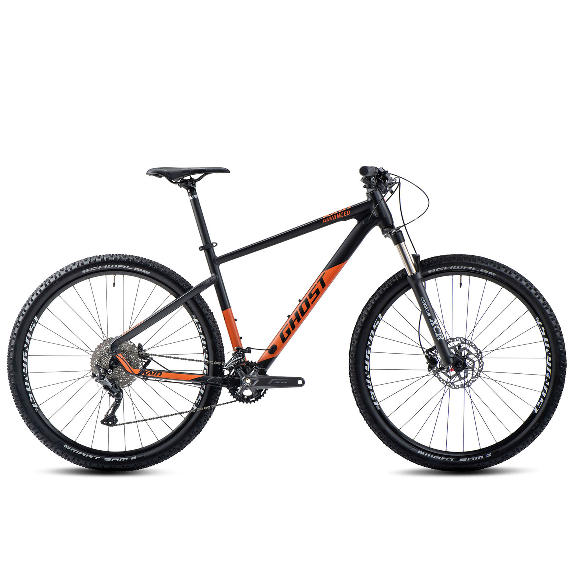 Ghost Kato Advanced 27.5 AL Mountainbike für Damen und Herren Fahrrad 27,5 Zoll MTB Hardtail 20 Gang Shimano Schaltung