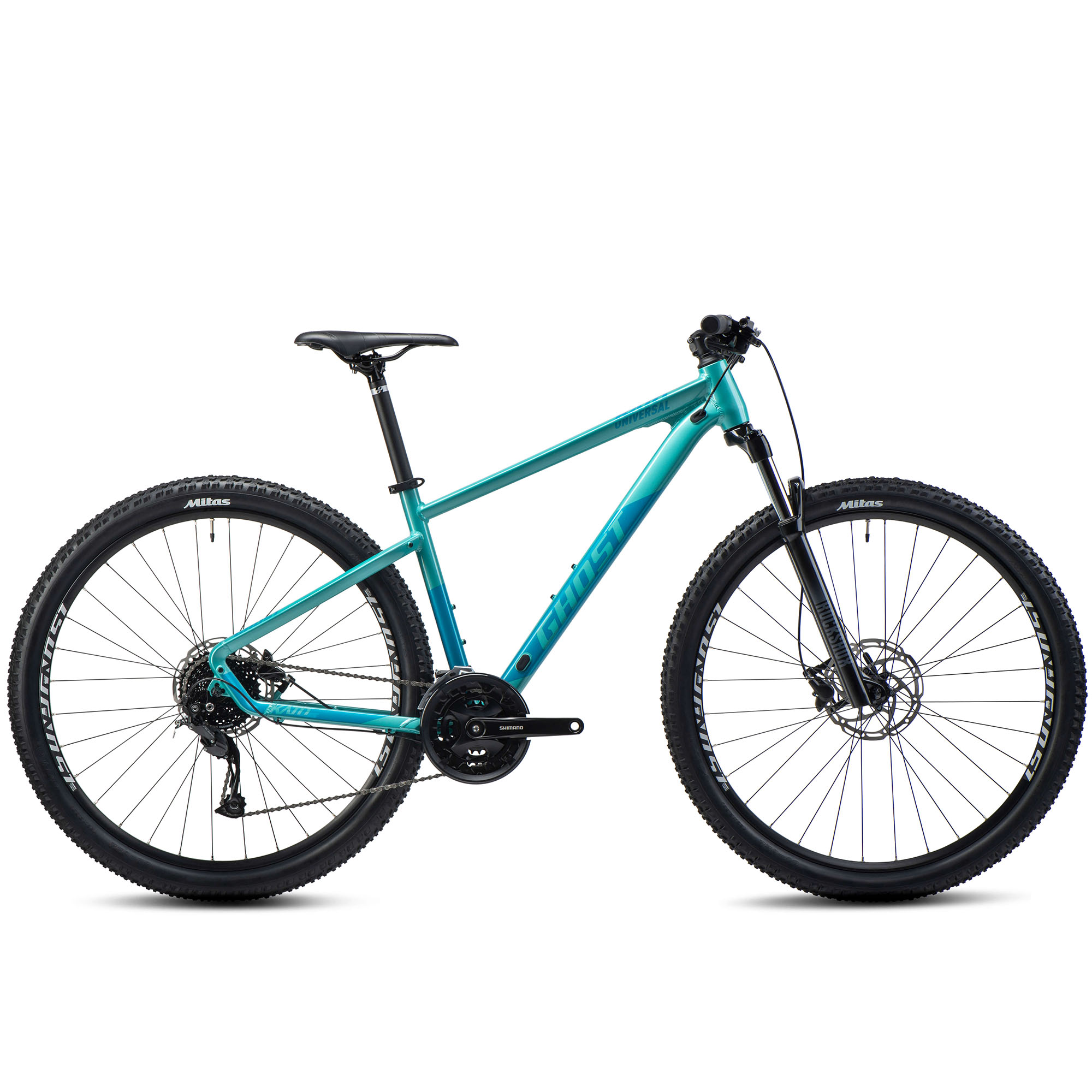 Ghost Kato Universal 29 AL Mountainbike für Damen und Herren Fahrrad 29 Zoll MTB Hardtail 27 Gang Shimano Schaltung