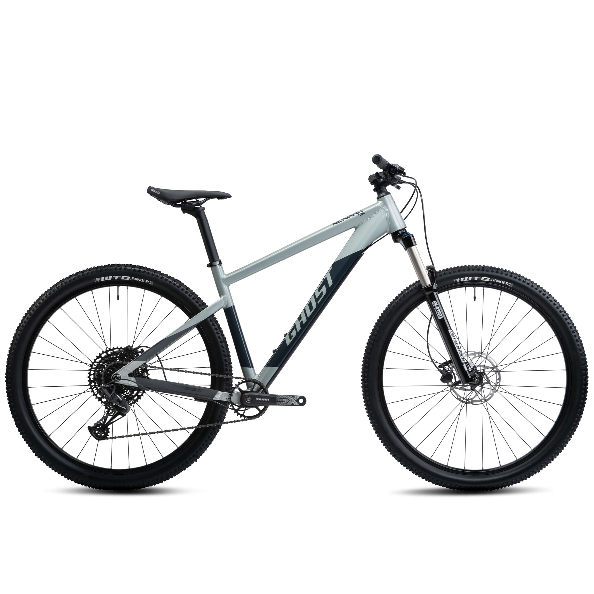 Ghost Nirvana Tour SF Mountainbike für Damen und Herren Fahrrad ab 160 cm 29 Zoll MTB Hardtail 12 Gang SRAM Schaltung
