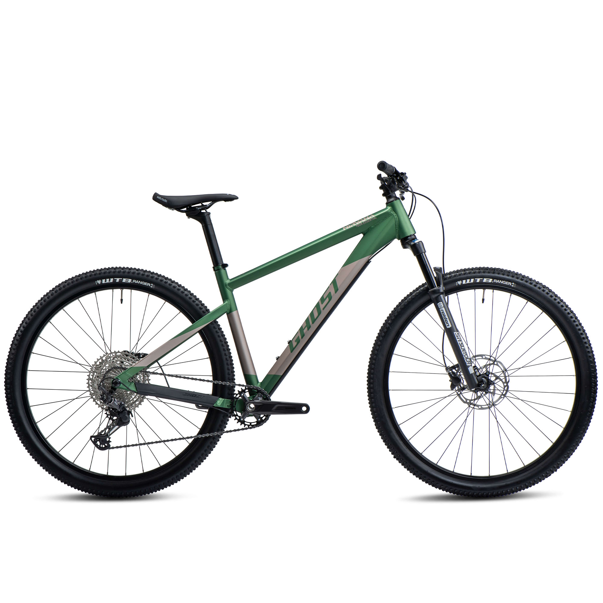 Ghost Nirvana Tour SF Essential Mountainbike für Damen und Herren Fahrrad ab 160 cm 29 Zoll MTB Hardtail 12 Gang Shimano Schaltung