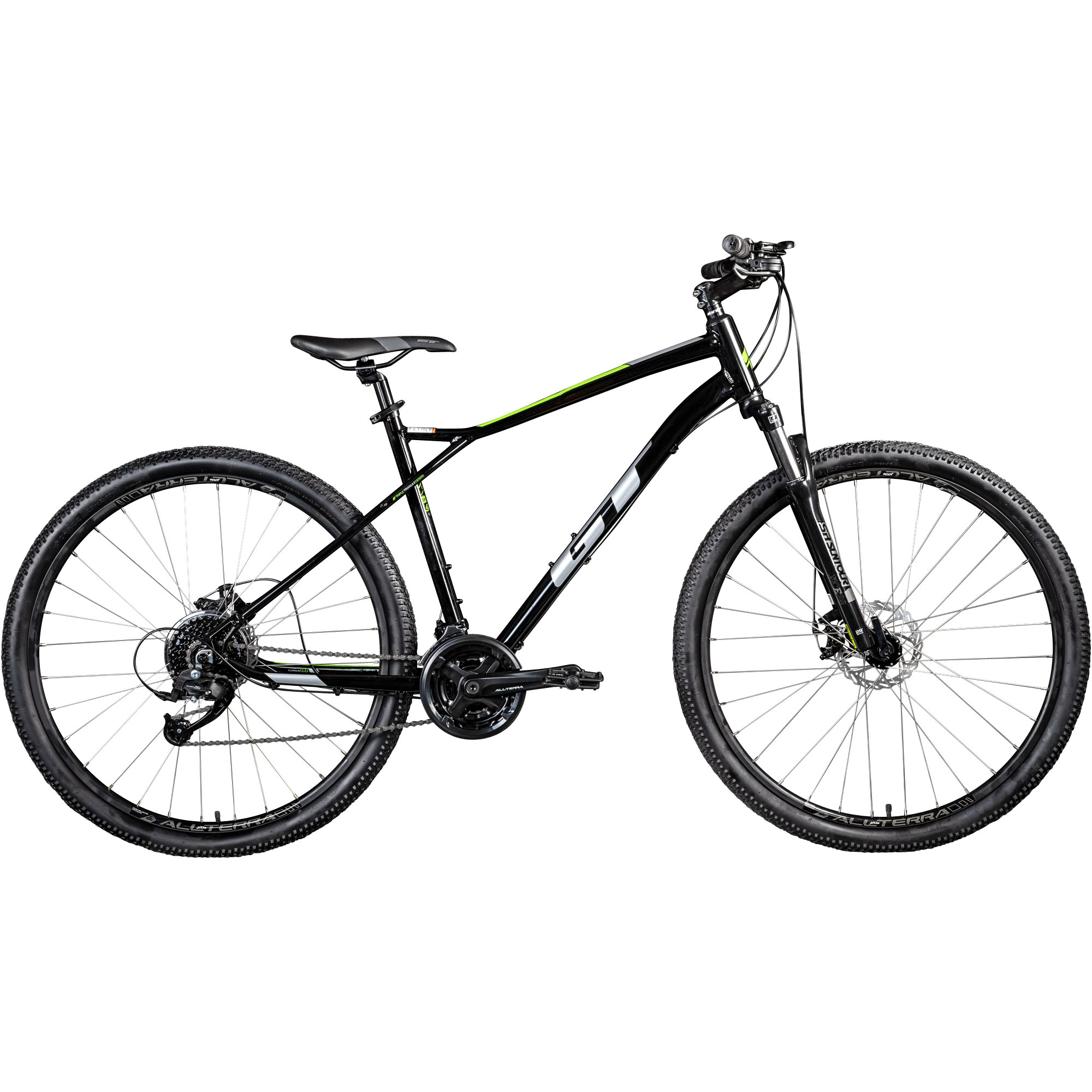 GT Aggressor Sport Mountainbike für Damen und Herren ab 155 cm MTB Hardtail 27,5 Zoll Fahrrad mit 21 Gängen 650B