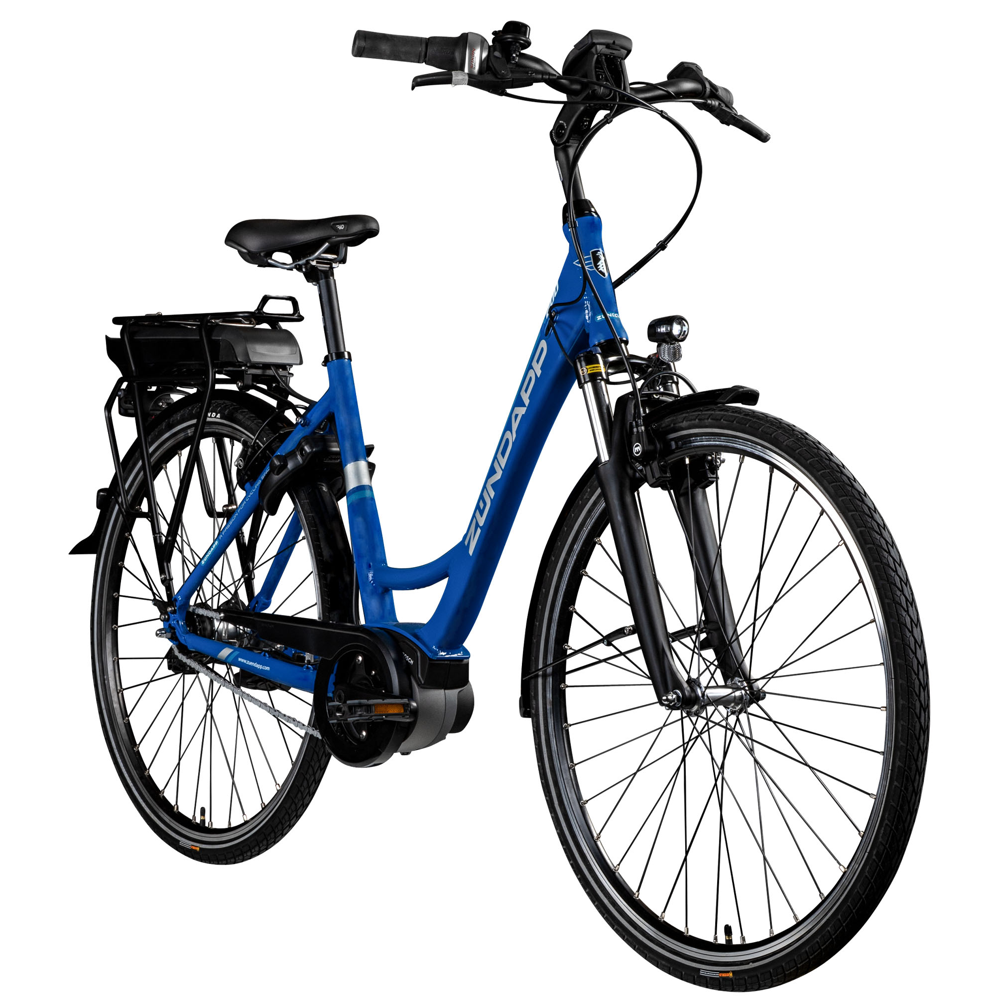 Zündapp X200 E Bike Damenfahrrad 155 - 180 cm Stadtrad Pedelec 7 Gang Shimano Schaltung Cityrad mit Bosch Mittelmotor Hollandrad