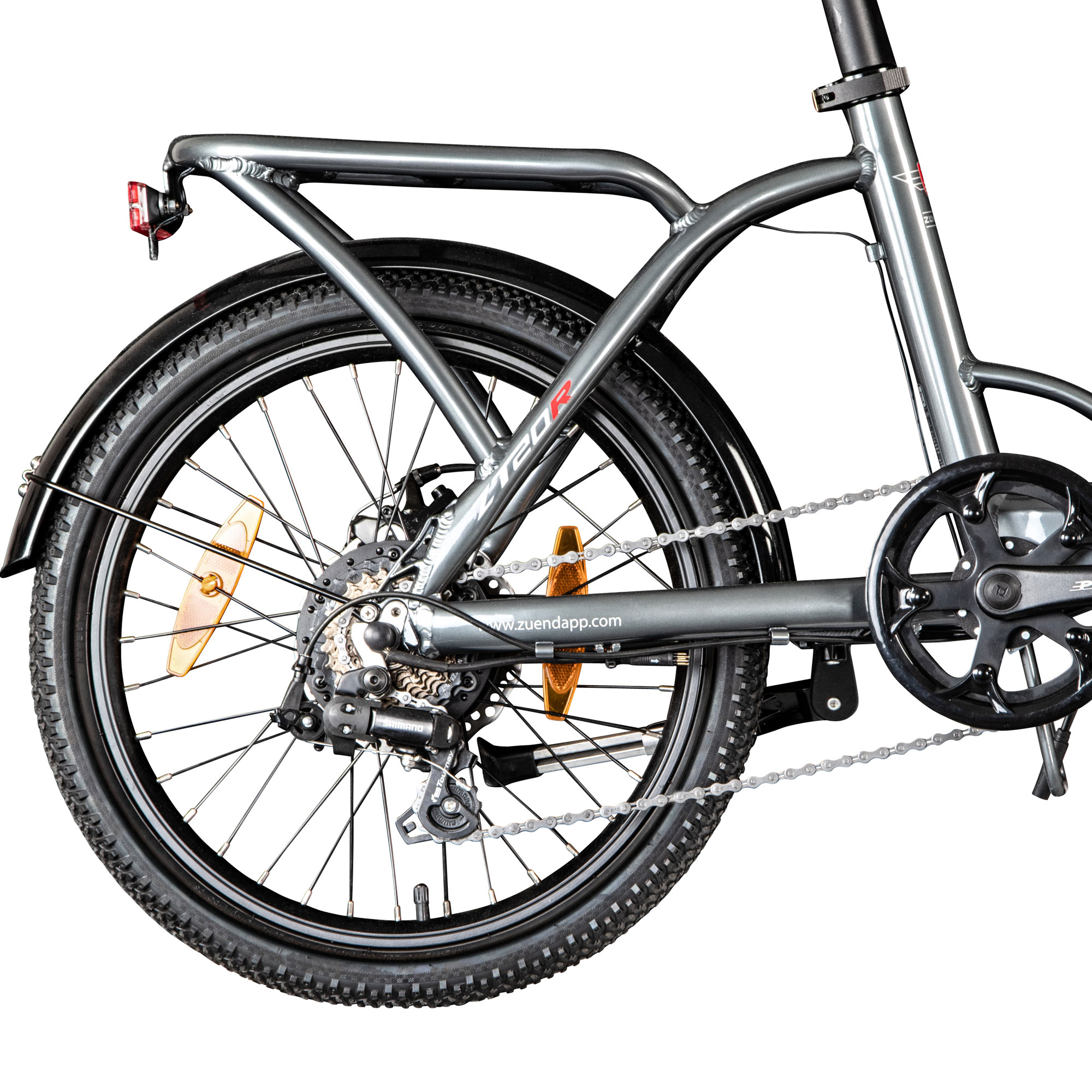 Zündapp ZT20R Ebike Klapprad für Erwachsene 145 - 180 cm Pedelec für Damen und Herren 20 Zoll mit 6 Gängen Elektro Bike Faltrad