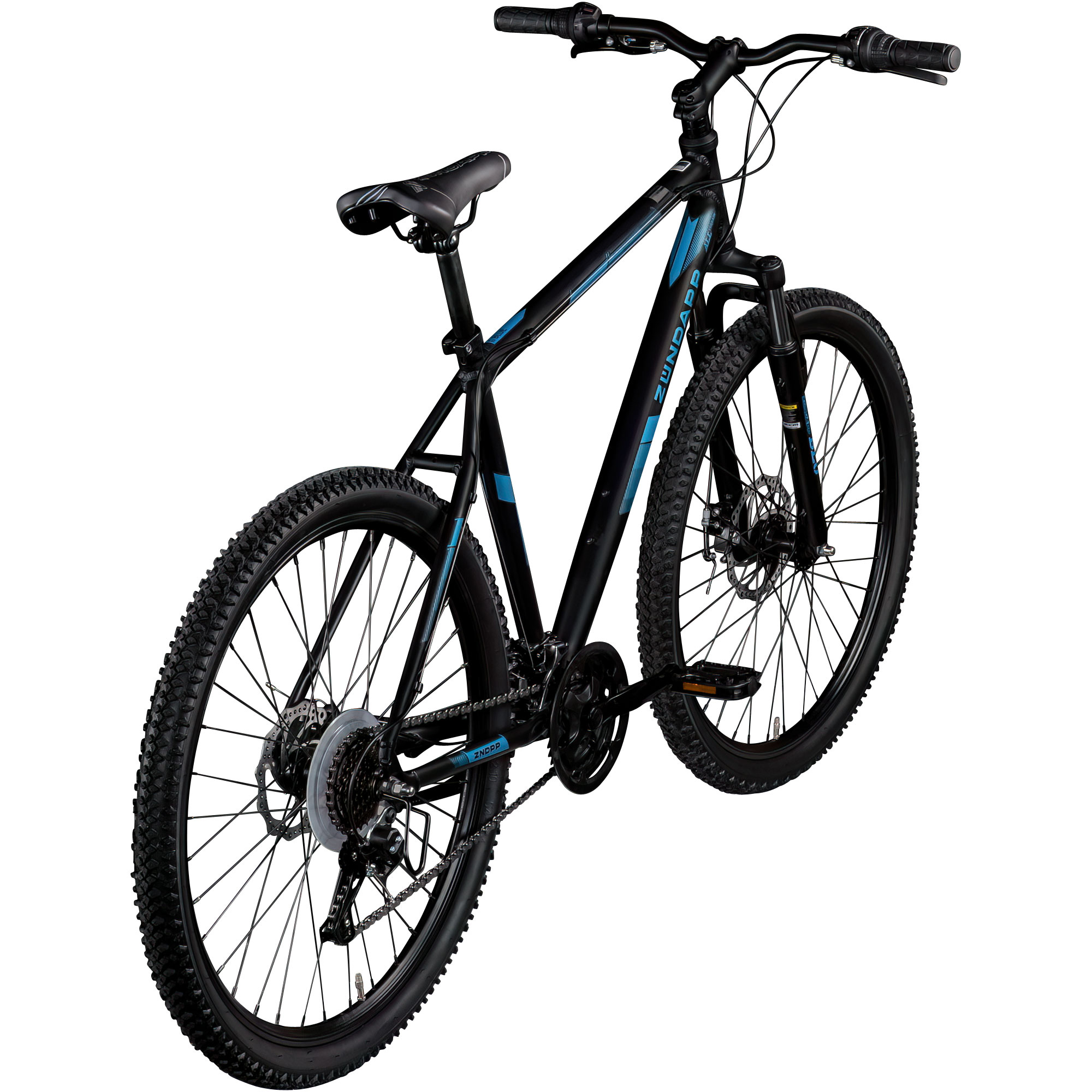 Zündapp Blue 4.0 Mountainbike Hardtail 27,5 Zoll Fahrrad 175 - 180 cm mit 21 Gängen MTB Shimano