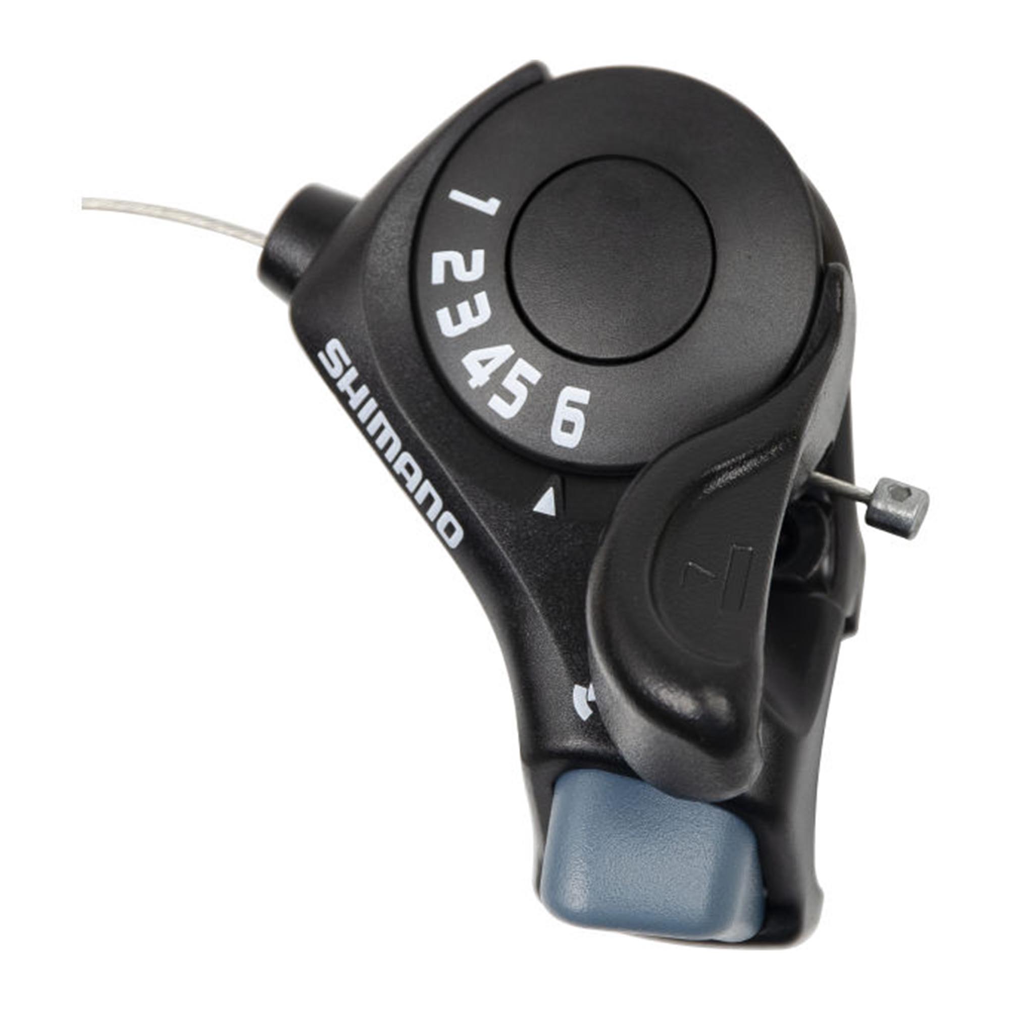 Shimano Tourney SL-TX30 Schalthebel für Fahrrad 6-fach Daumenschalthebel Schaltgriff inklusive Zug