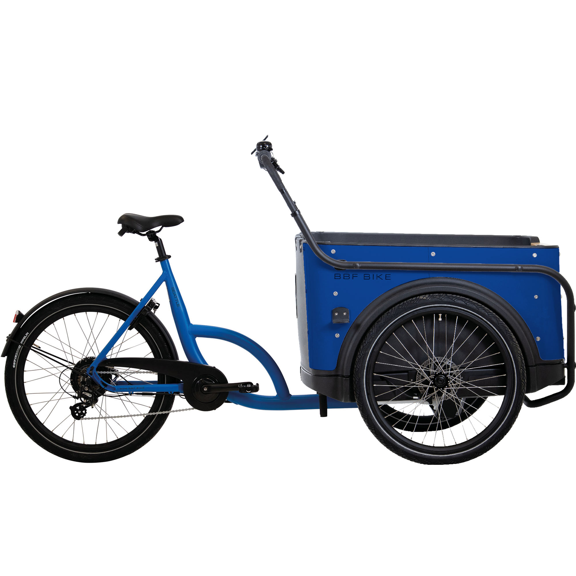 BBF eCargorider 3.1 Royal Lastenrad 26/24 Zoll Elektro Lastenfahrrad Cargo Bike Damen Herren Cargo Cycle bis 132 kg Zuladung