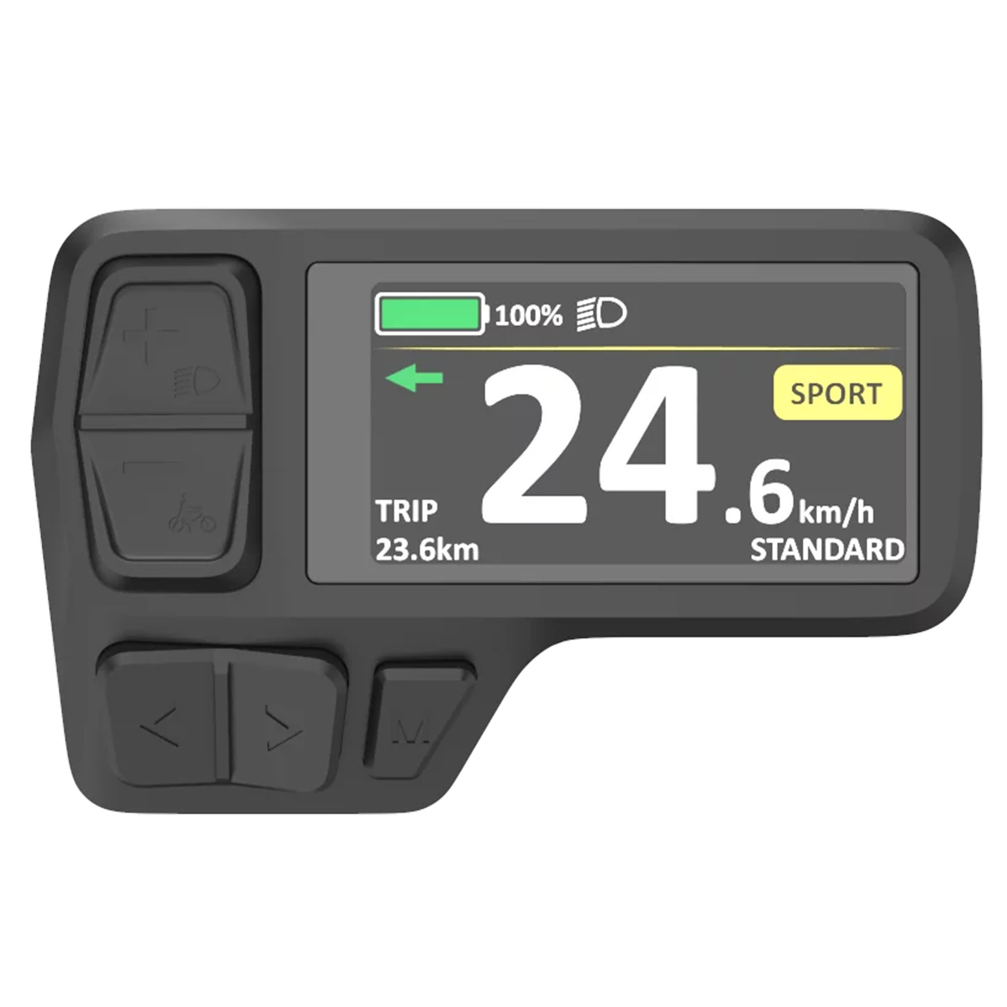 Ananda DF130 E Bike Display Fahrradcomputer TFT 1,9' Farbdisplay mit Bluetooth 8 Funktionen CAN