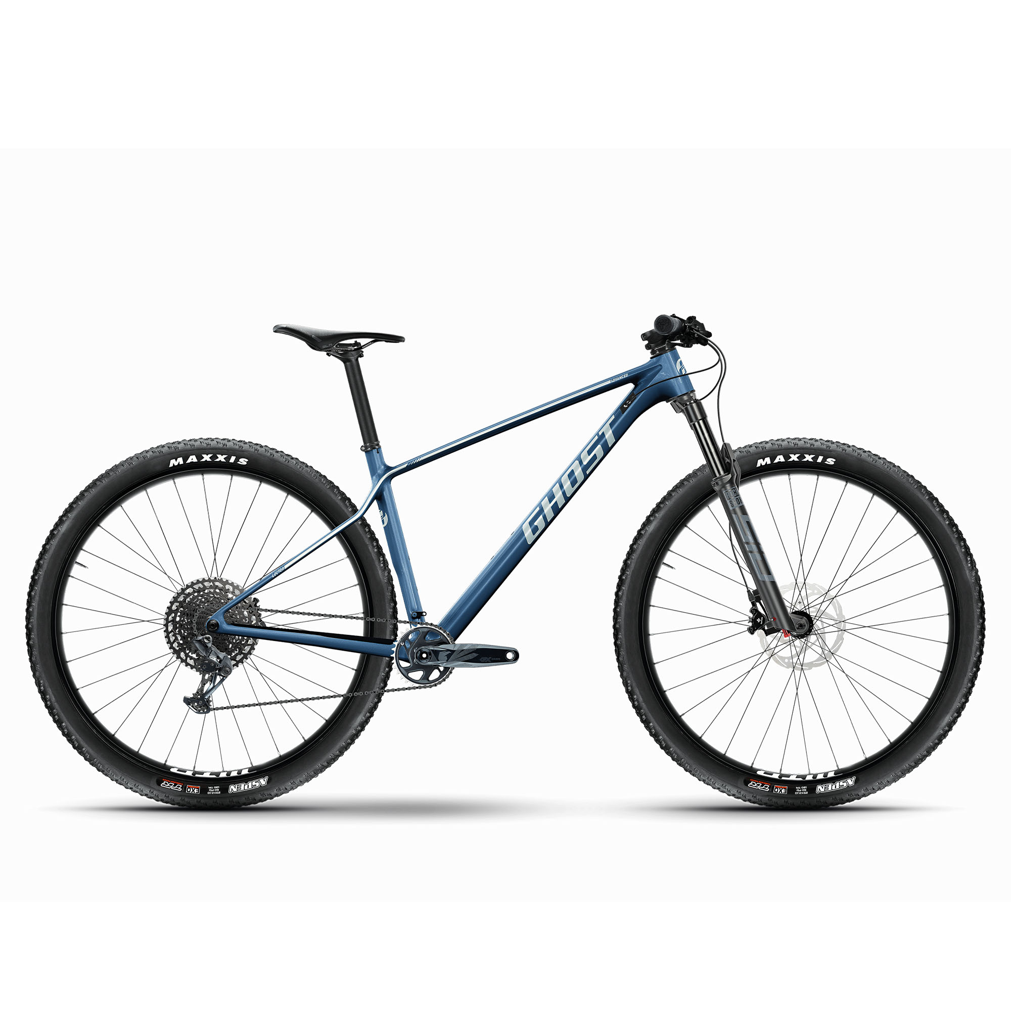 Ghost Lector Advanced Mountainbike Carbon 29 Zoll Damen und Herren Fahrrad 12 Gang Hardtail MTB Cross Country