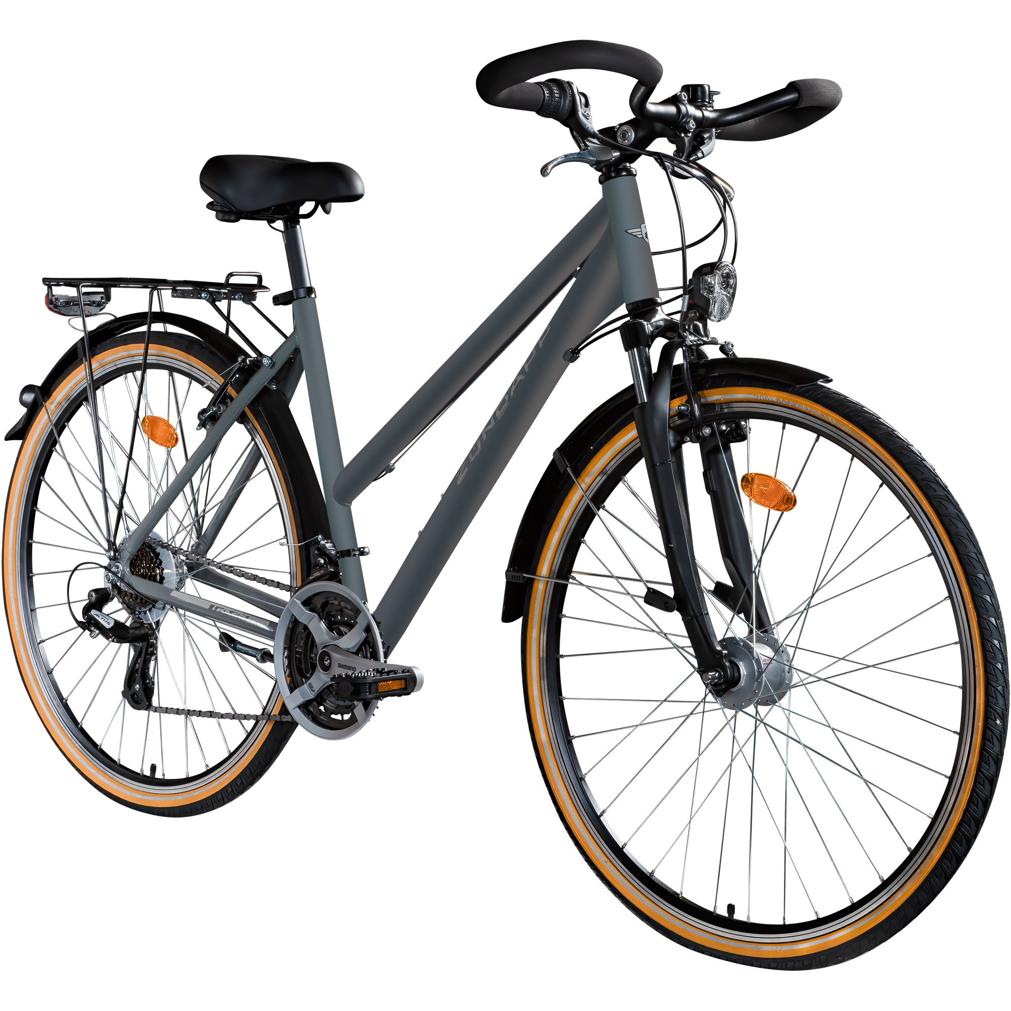 Zündapp T700 Trekkingrad Damen Herren 28 Zoll ab 160 cm Fahrrad Trekking Rad 21 Gang StVZO Trekkingbike