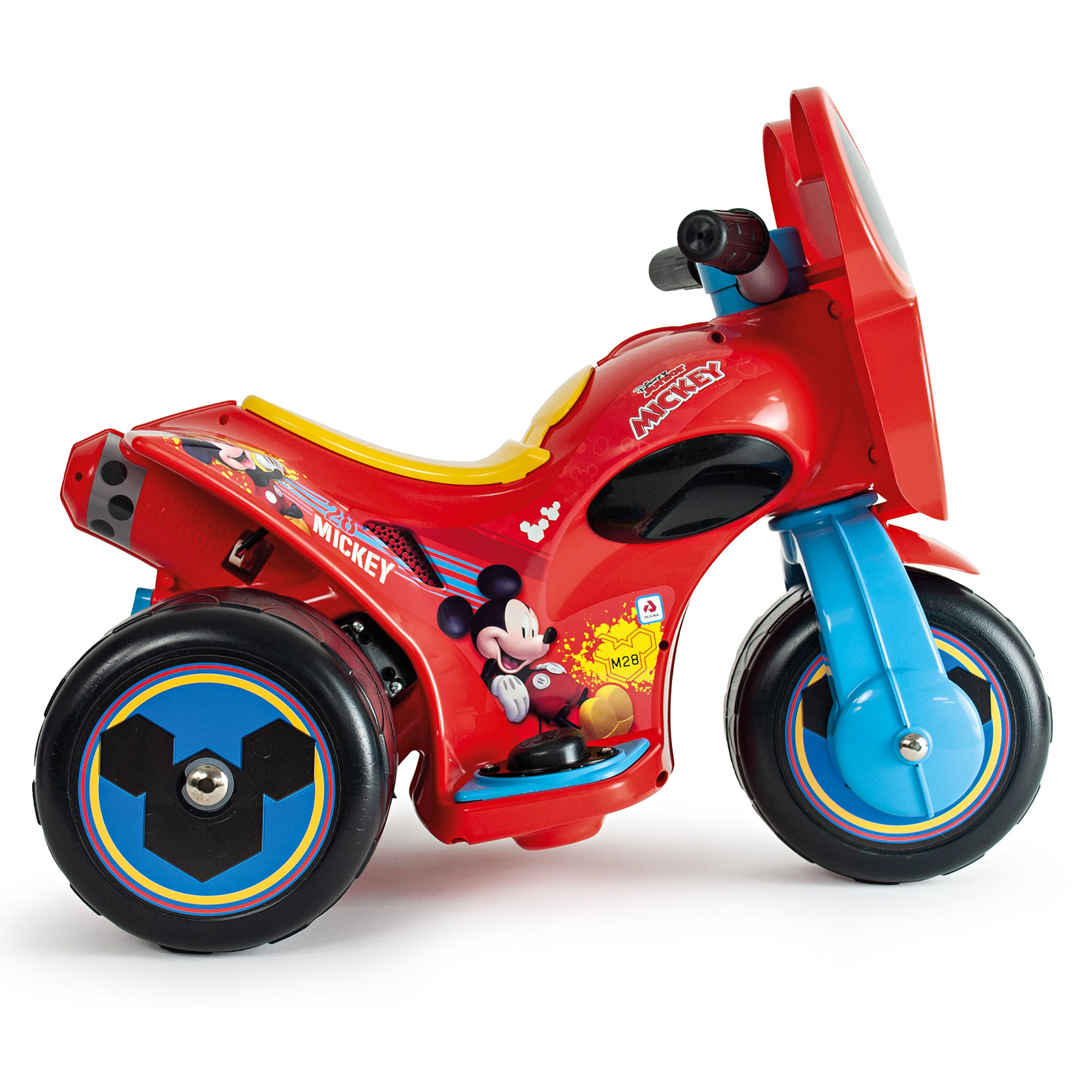 Mickey Mouse Elektro-Dreirad 6V – Kinder Elektrofahrzeug ab 12 Monate - stabil und sicher