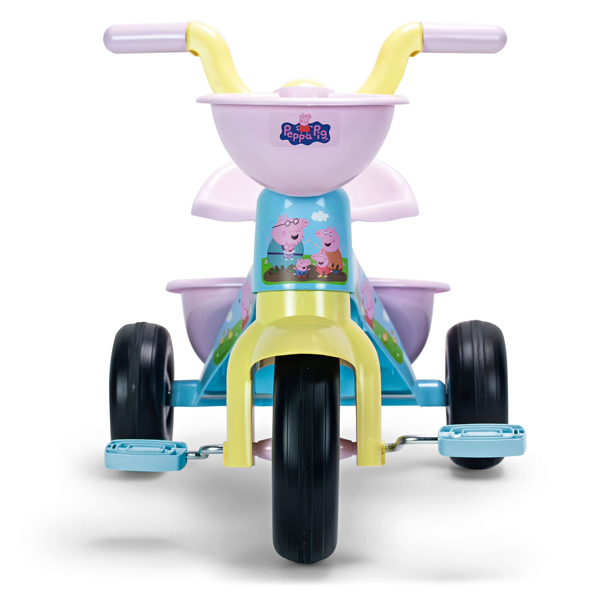 Peppa Wutz Dreirad für Kinder ab 1-3 Jahre – Leichtes Kinderdreirad mit Pedalen für Jungen & Mädchen