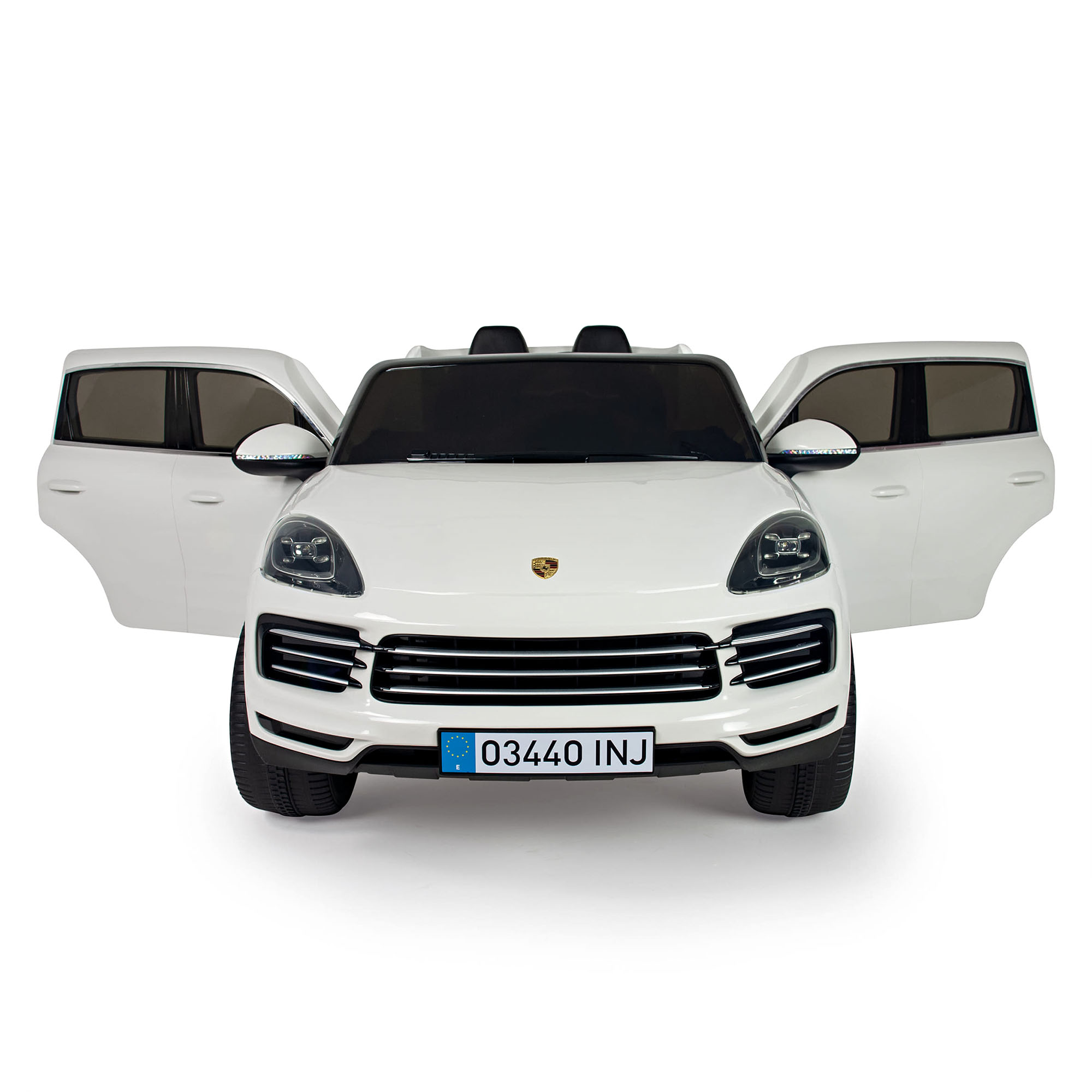 Porsche Cayenne 12V Elektroauto für Kinder ab 3 Jahren – Elegantes SUV-Spielzeugauto mit Fernbedienung, Licht & Sound