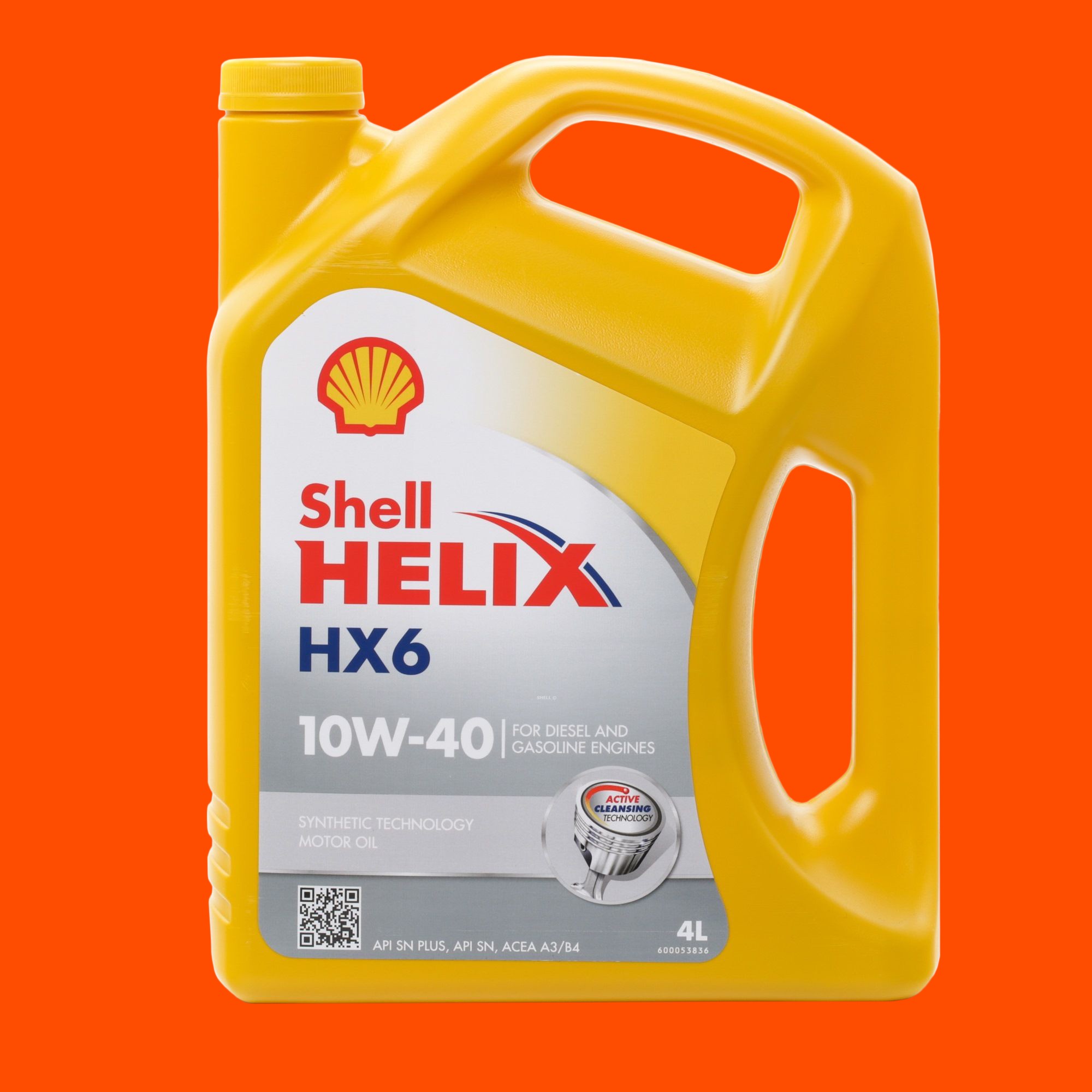 SHELL Motoröl 10W-40, Inhalt: 4l, Teilsynthetiköl 550039689/4