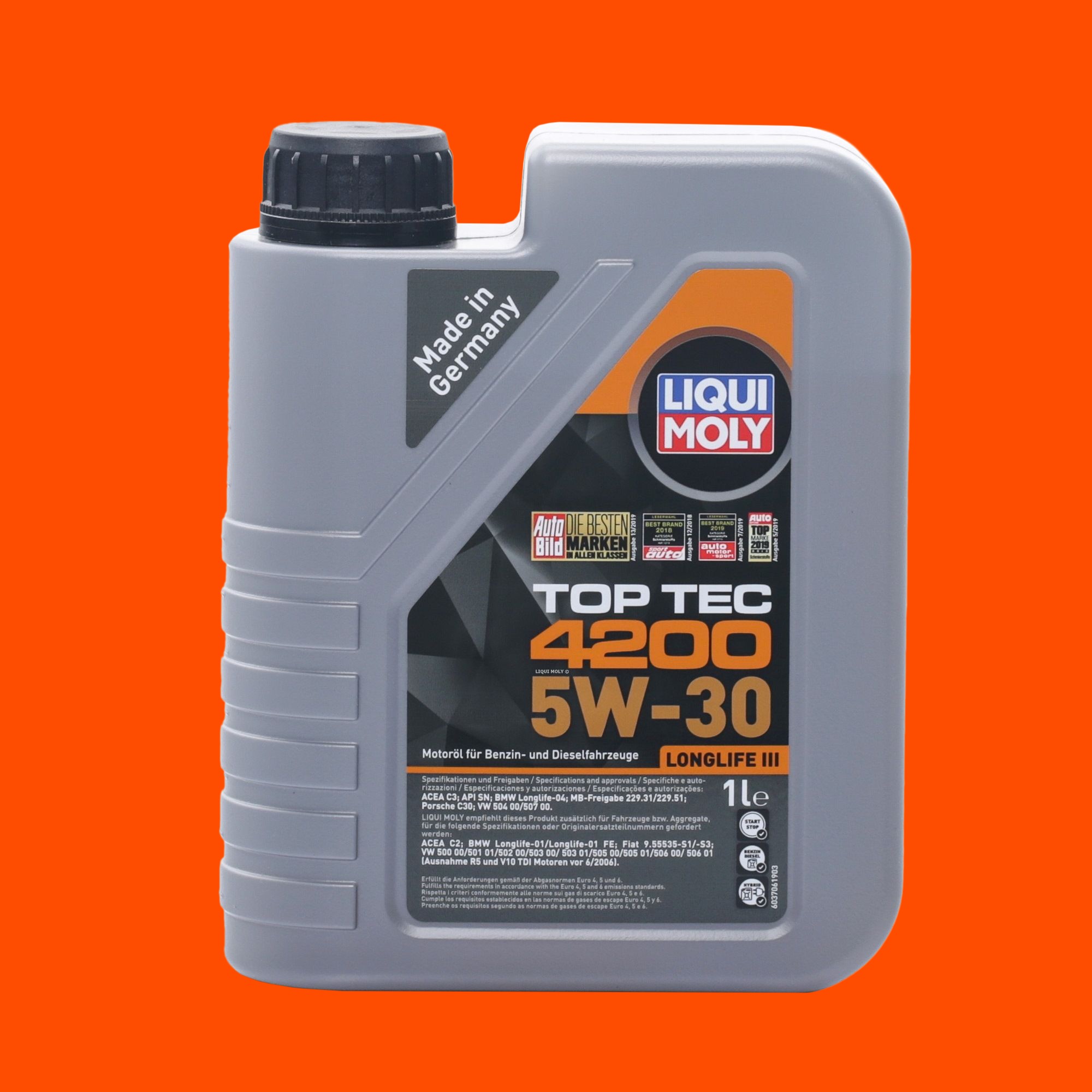 LIQUI MOLY Motoröl 5W-30, Inhalt: 1l 8972