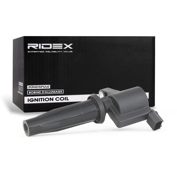 RIDEX Zündspule 689C0034 Einzelzündspule FORD,MAZDA,VOLVO,MONDEO IV Turnier (BA7),Focus II Schrägheck (DA_, HCP, DP),Focus II Kombi (DA_, FFS, DS)