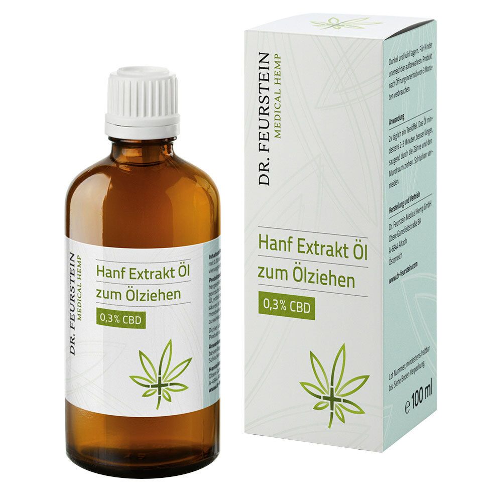 Bio Hanf Extrakt Öl zum Ölziehen mit 0,3% CBD