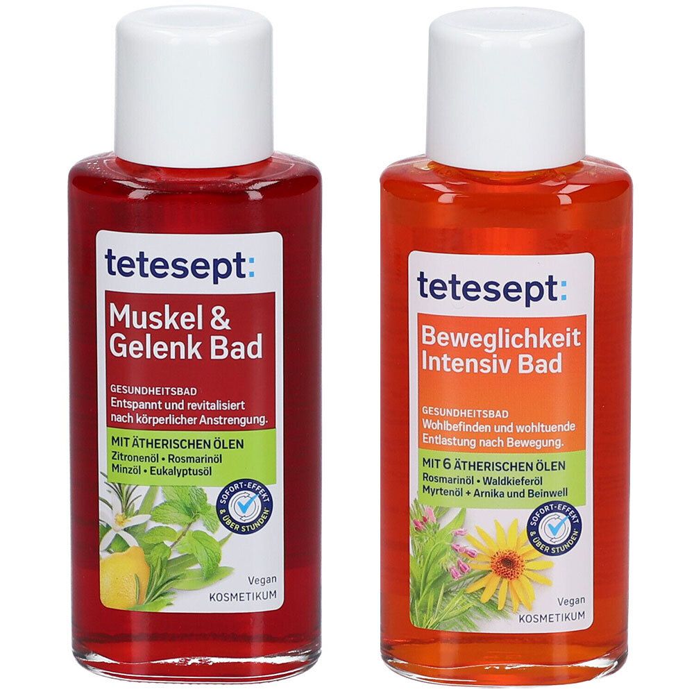 tetesept® Muskel & Gelenk Bad + Beweglichkeits Intensiv Bad