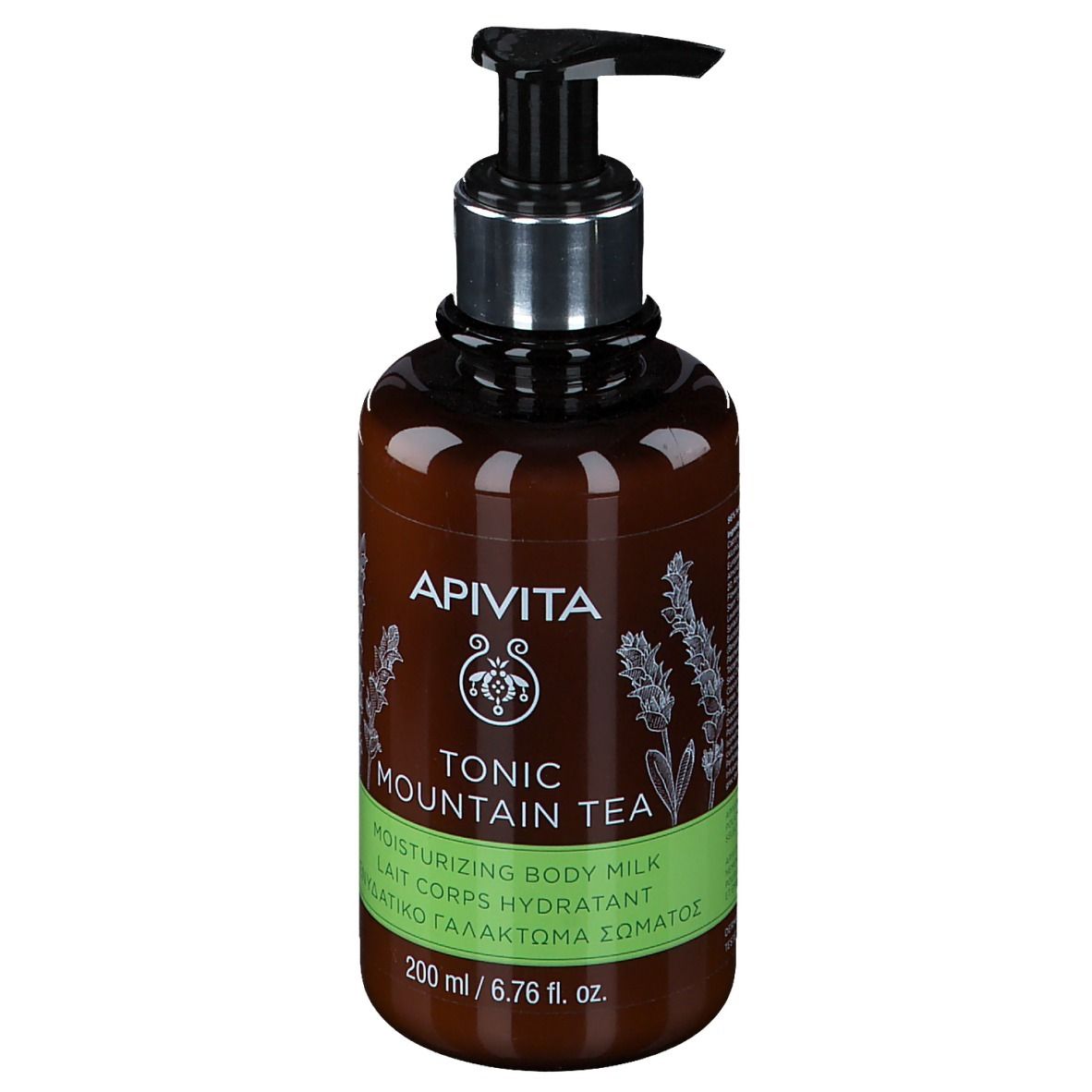 Apivita Tonic Thé Montagne Lait Corporel Rafraîchissant