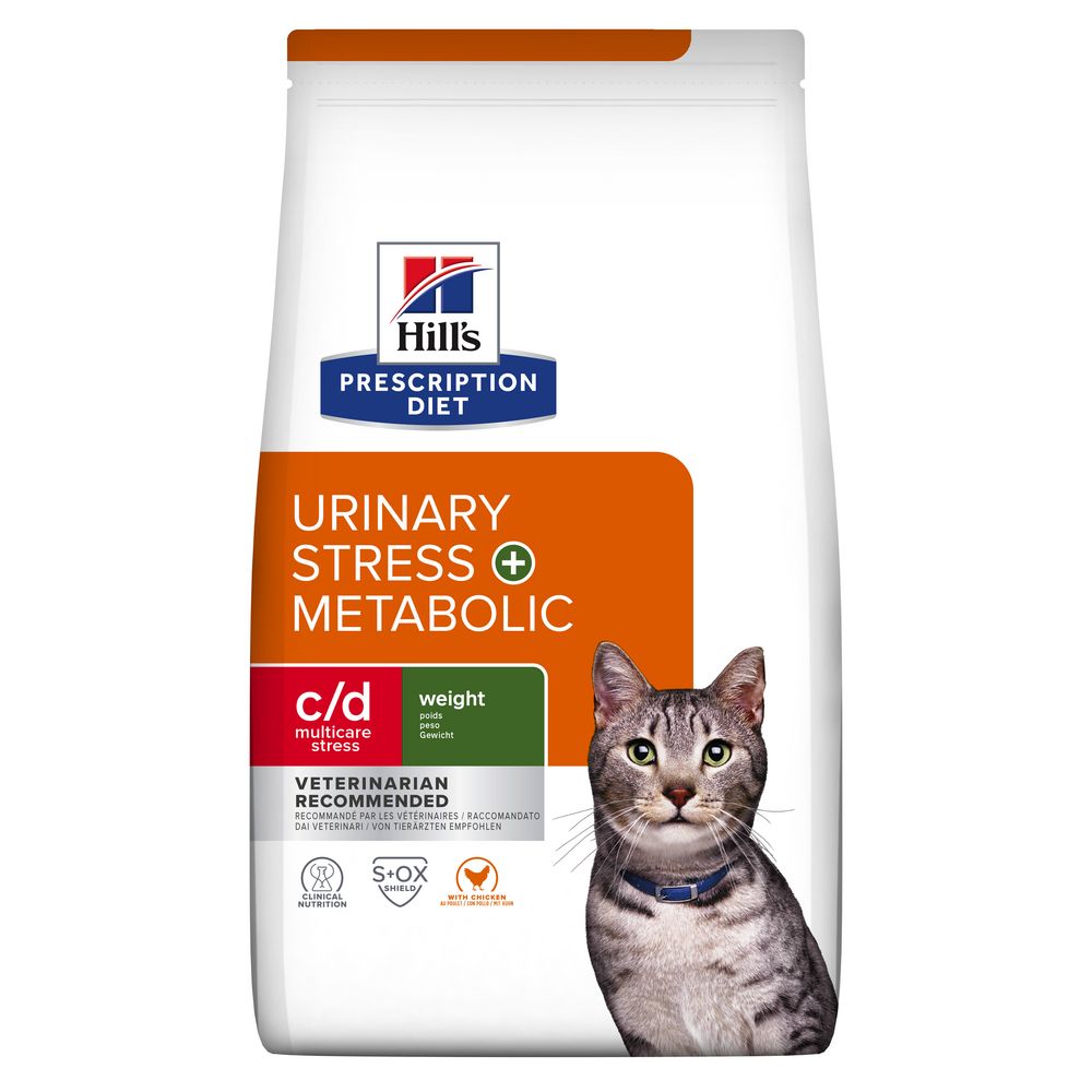 Hill's Prescription Diet c/d Multicare Stress + Metabolic Katzenfutter mit Huhn
