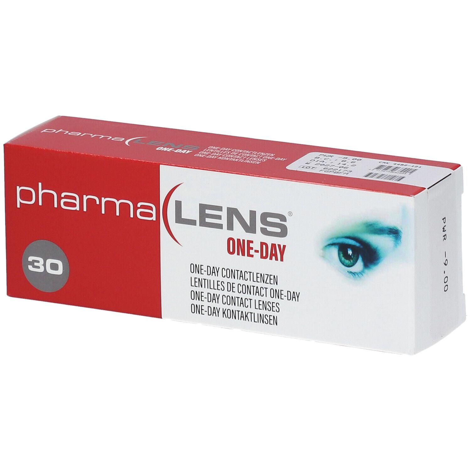 pharmaLENS® ONE-DAY Kontaktlinsen -9,00