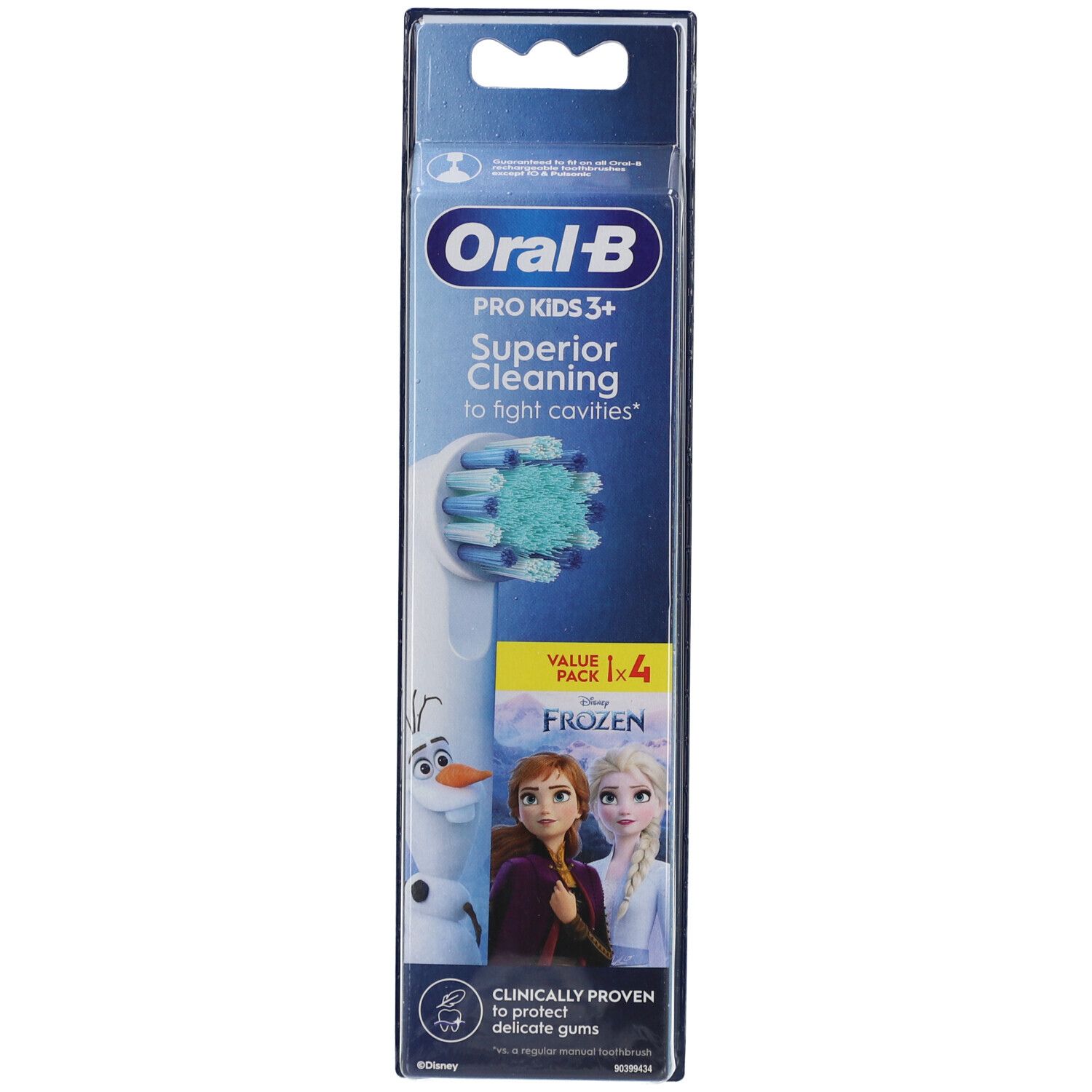Oral-B Kids 3+ elektrische Zahnbürstenköpfe Die Eiskönigin