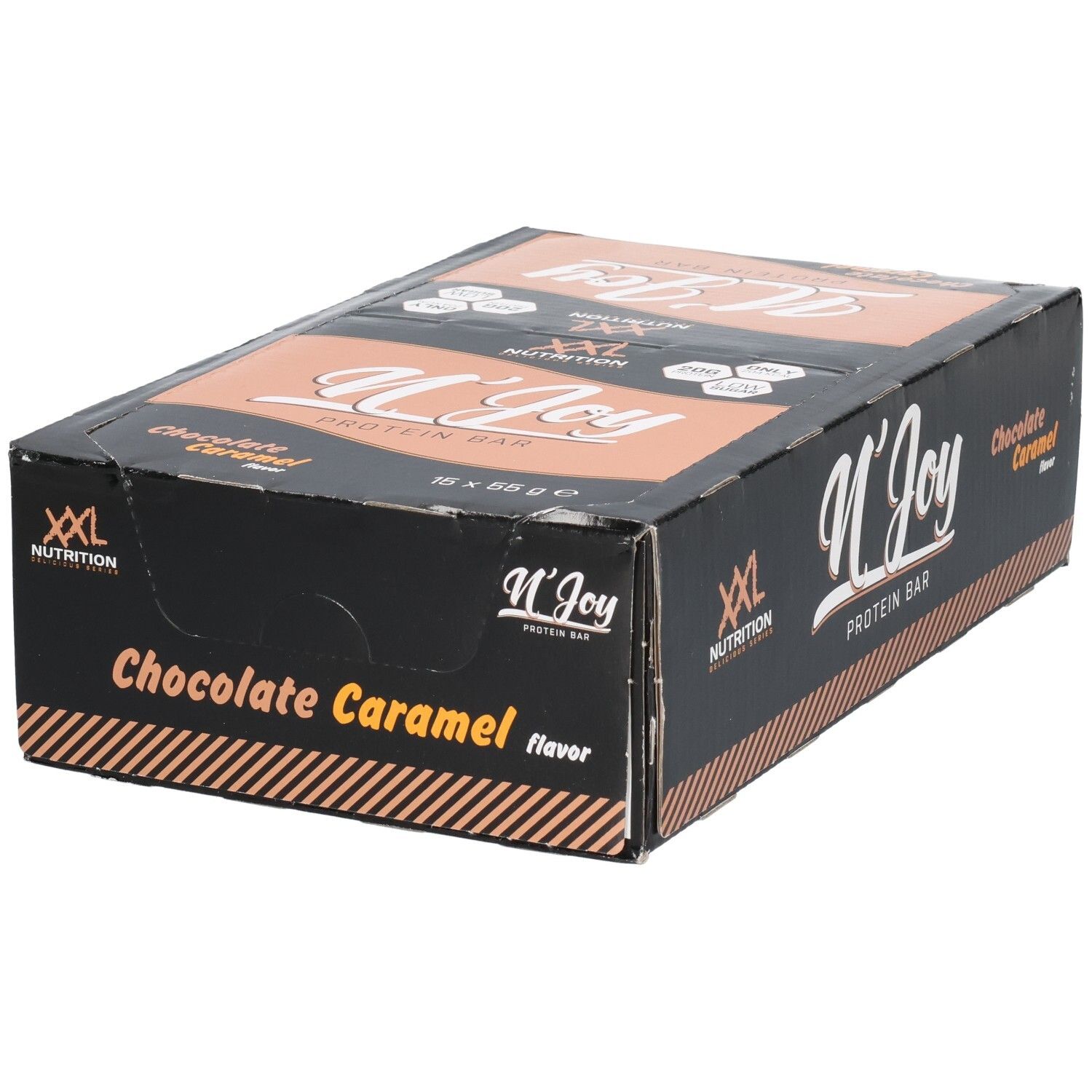 XXL Nutrition N'Joy Proteinriegel Schokolade-Karamell