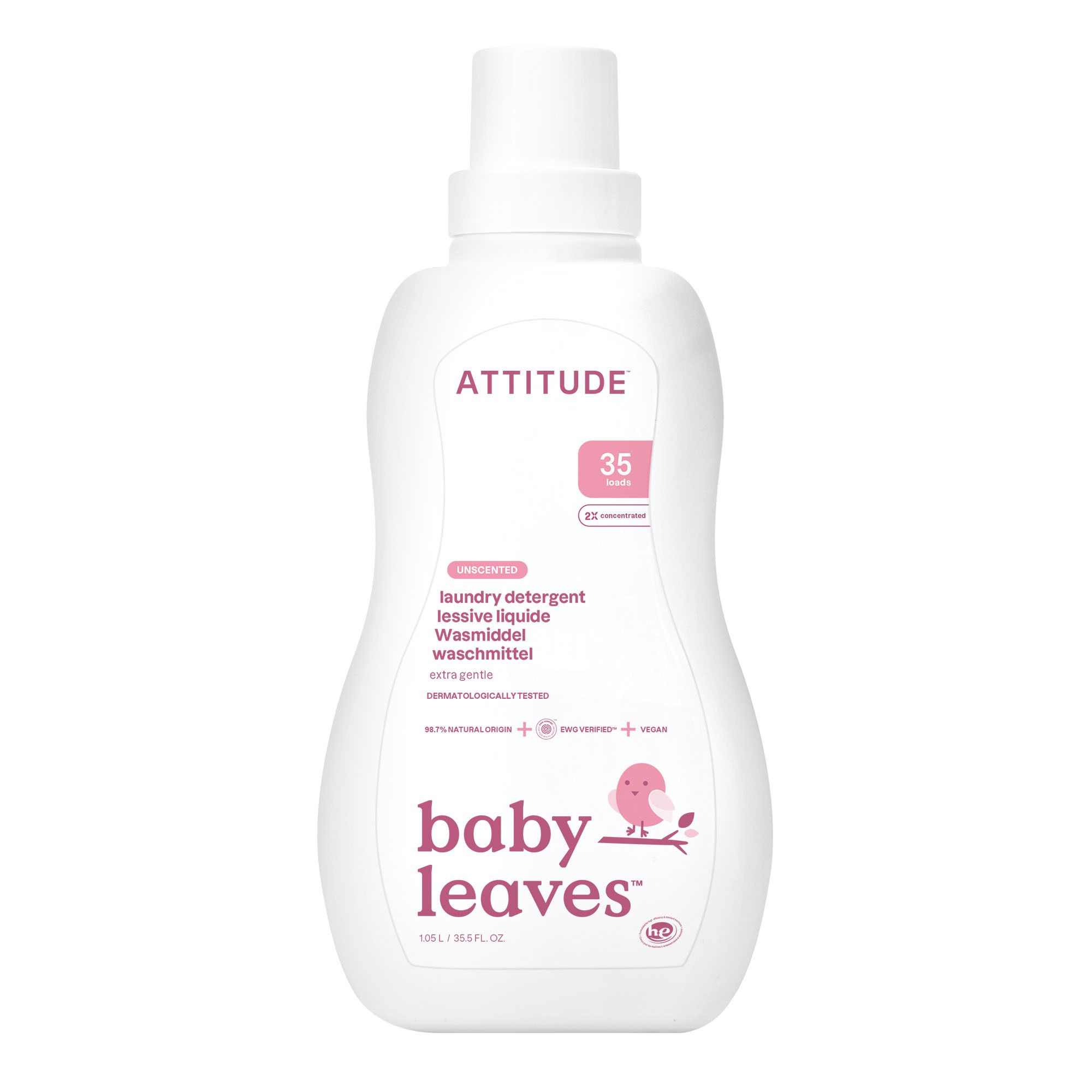 ATTITUDE Waschmittel für Babykleidung