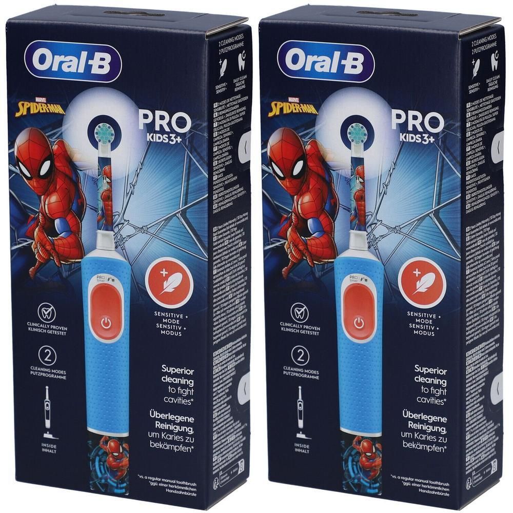 Oral-B Pro Kids Spiderman Elektrische Zahnbürste