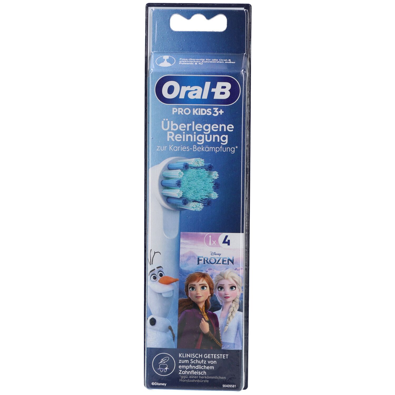 Oral-B AUFSTECKBÖRSTEN 4ER (KIDS EISKÖNIGIN 4ER)