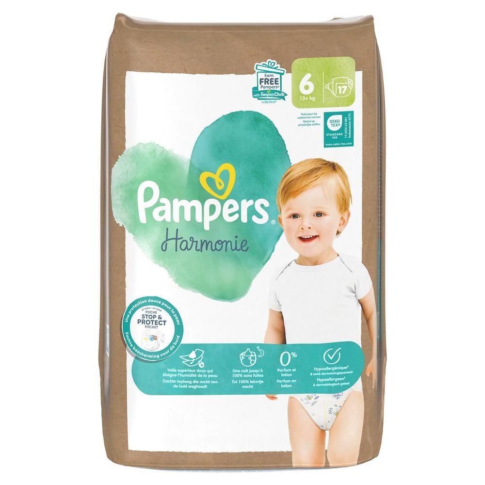 Pampers® Harmonie Windeln Größe 6 – ab 13 kg