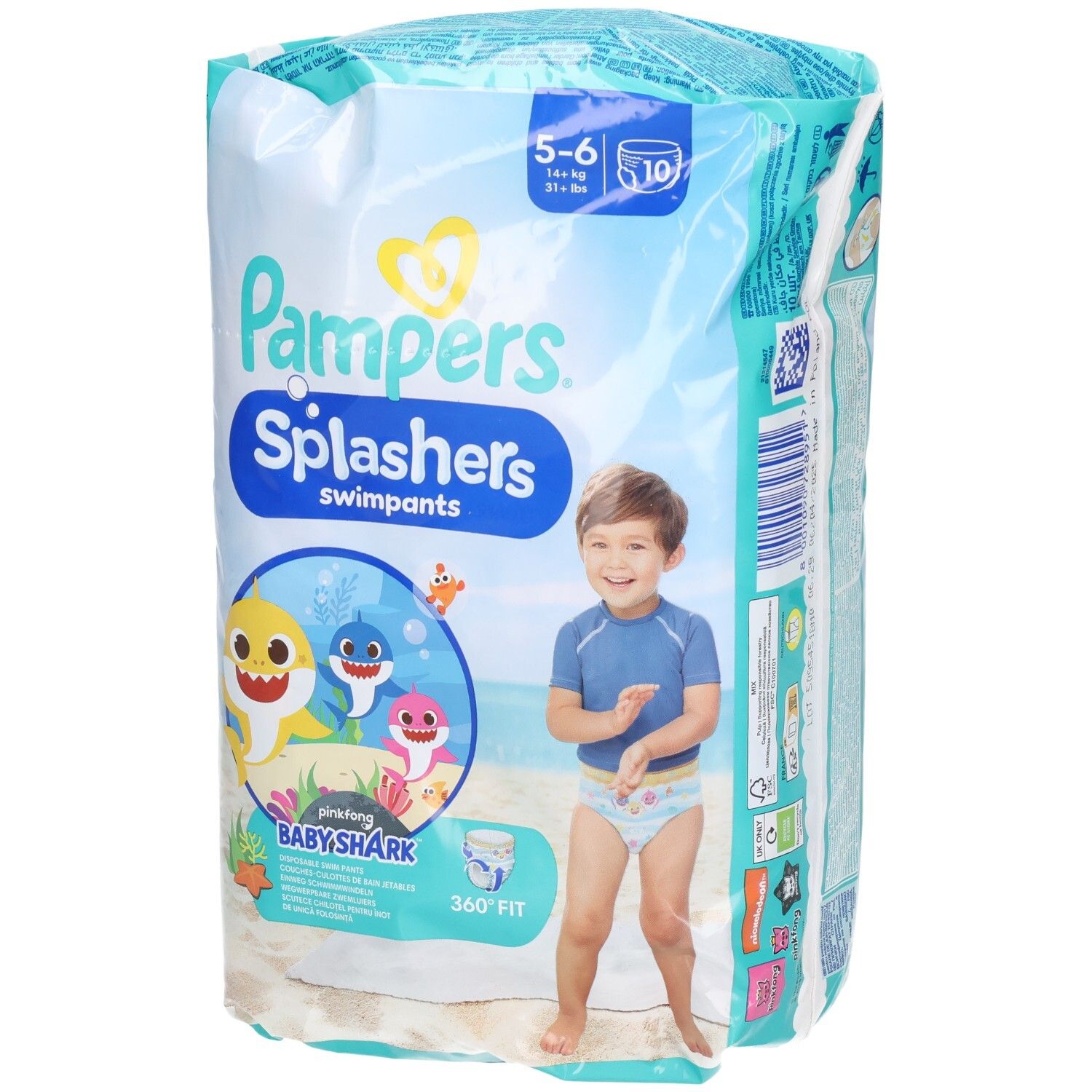 Pampers Splashers Einweg-Schwimmwindeln