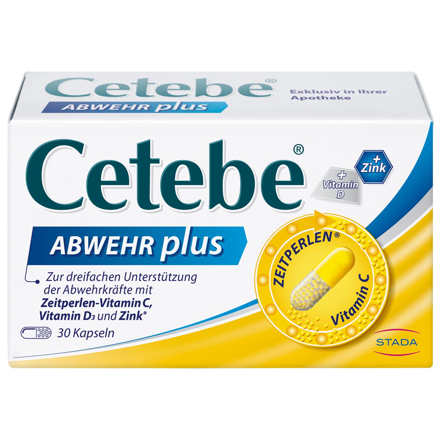 Cetebe® ABWEHR plus mit Vitamin C, Vitamin D3 und Zink