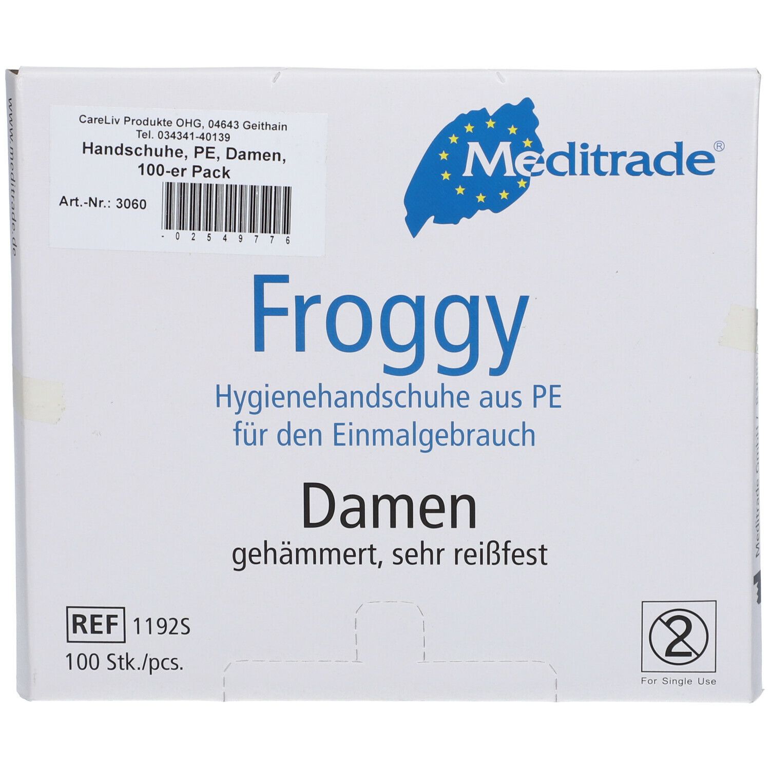 Meditrade Froggy Hygienehandschuhe aus PE