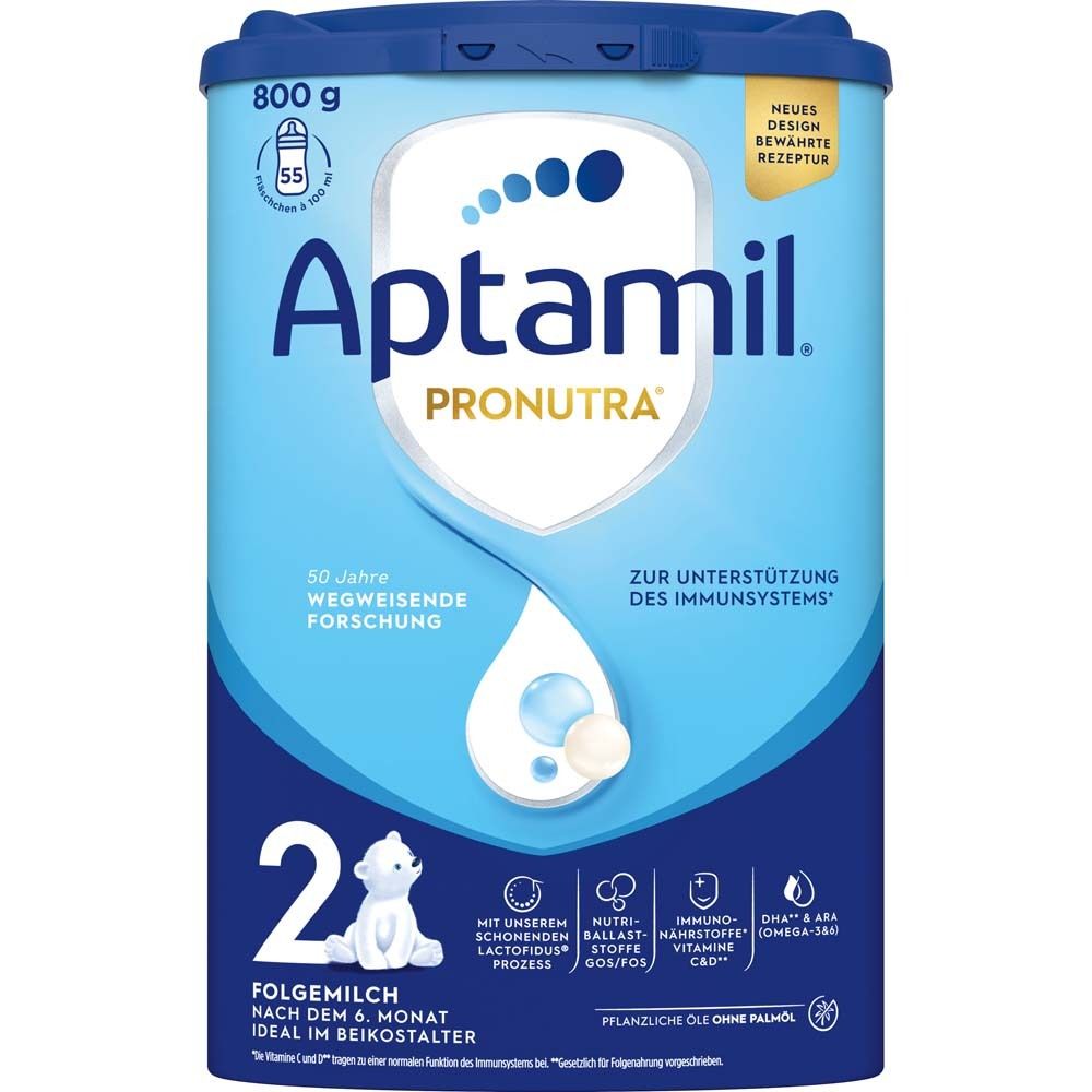 Aptamil Pronutra 2  – Folgemilch nach dem 6. Monat
