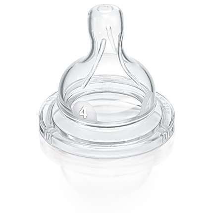 Philips® AVENT Sauger ab dem 6. Monat, 4 Löcher für schnellen Fluss
