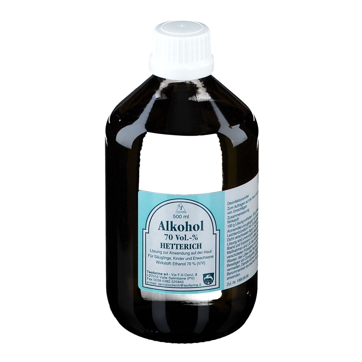 Alkohol 70 Vol. % Hetterich Flüssigkeit