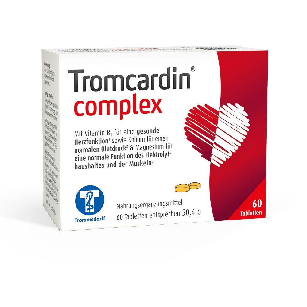 Tromcardin® complex – der Partner für Ihr Herz und Ihre Gesundheit