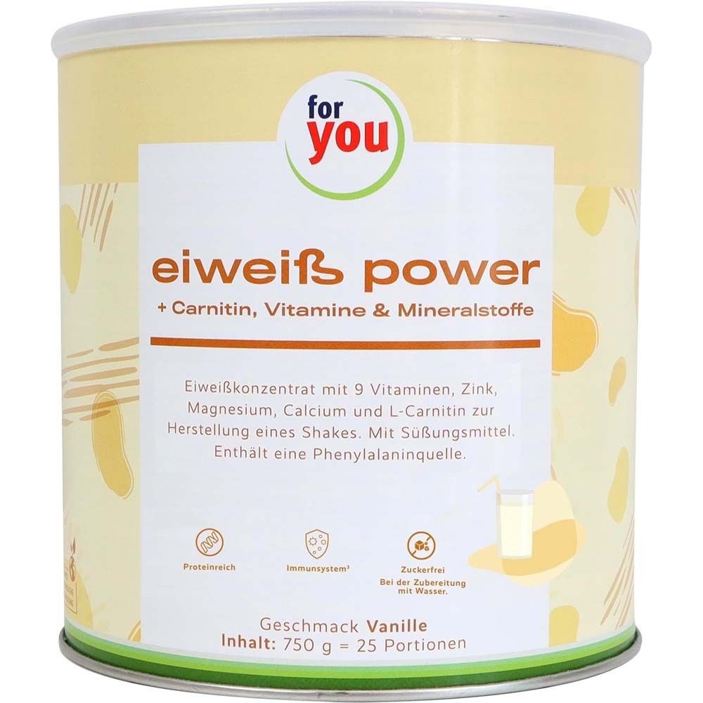 For you eHealth Eiweiß Power Vanille