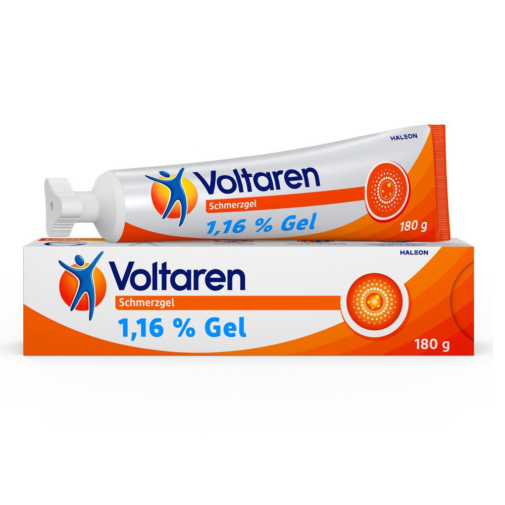 Voltaren Schmerzgel 11,6 mg/g Voltaren Gel - Jetzt 20% mit dem Code voltaren20 sparen*