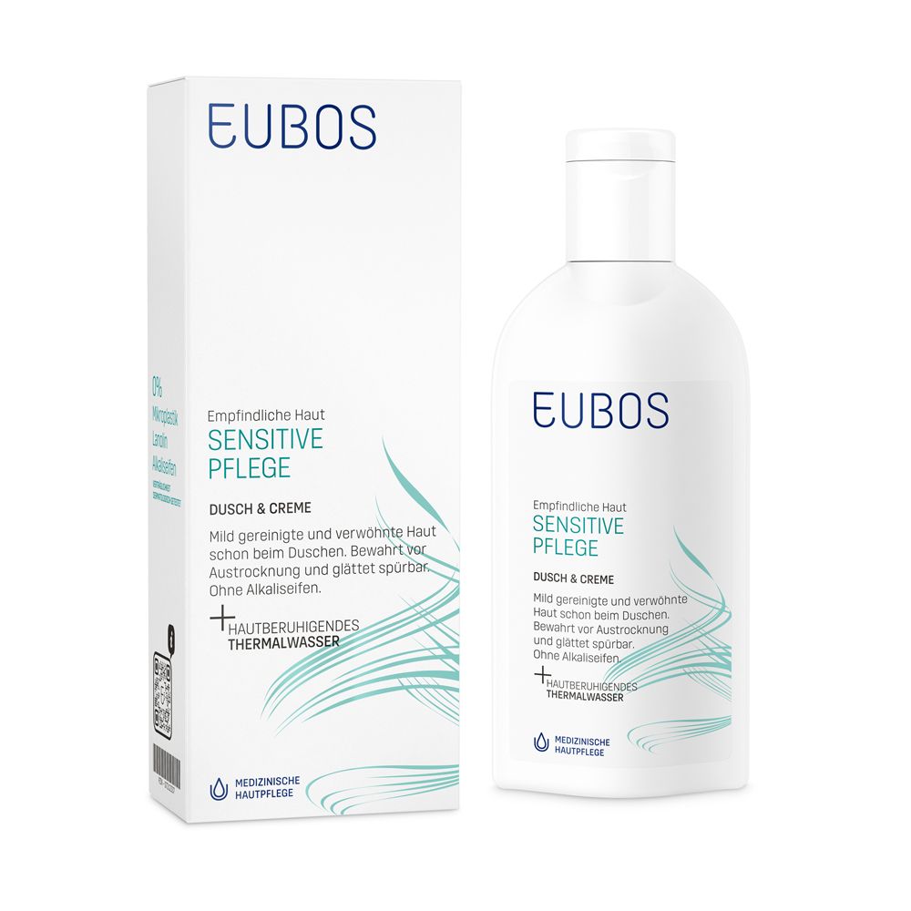 EUBOS Sensitive Pflege Dusch & Crème milde Reinigung & Pflege für empfindliche Haut