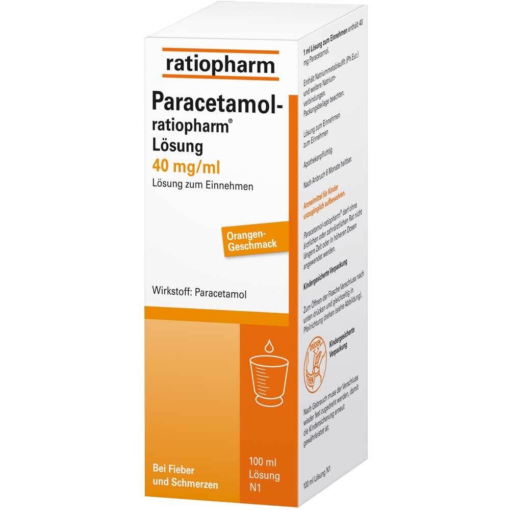 Paracetamol-ratiopharm® Lösung