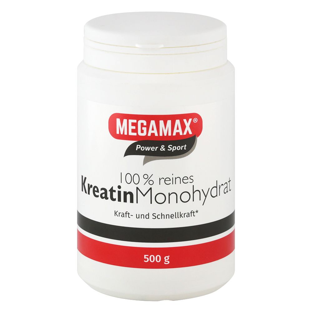 MEGAMAX 100% reines Kreatin Monohydrat