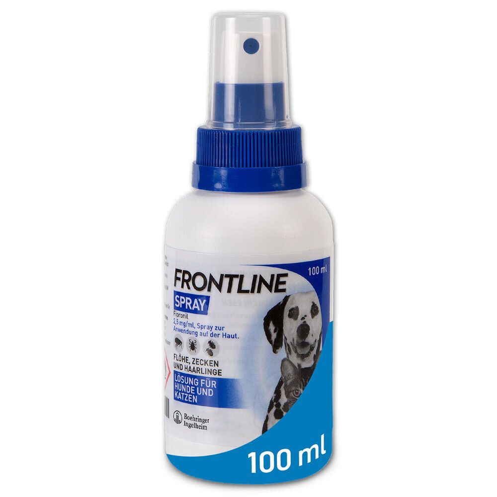 FRONTLINE® Spray gegen Zecken und Flöhe bei Hund und Katze